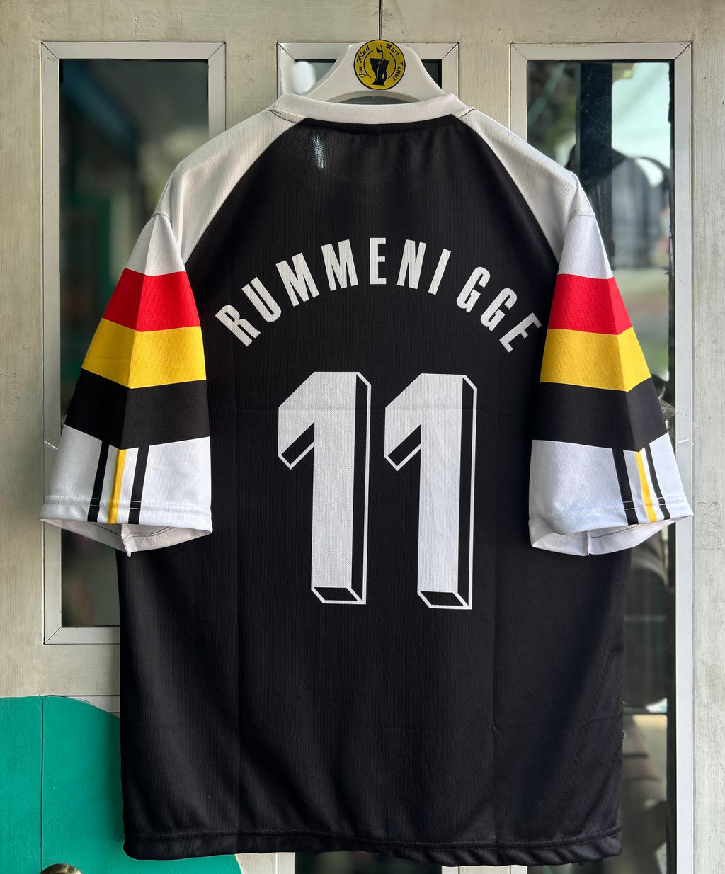 Germany Special Vintage Edition – Rummenigge Fivesleeve Embroidered Roundneck T-Shirt