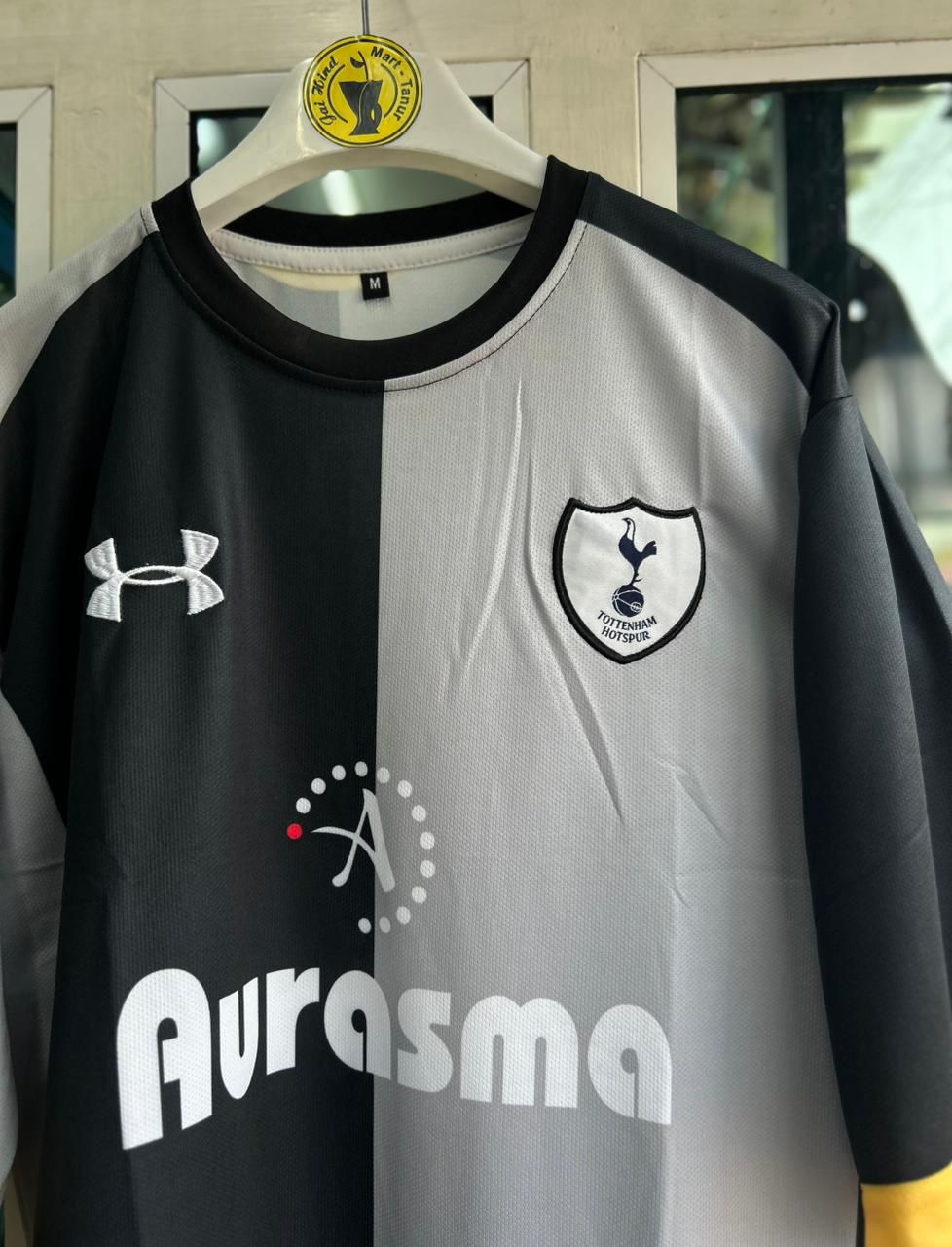 TOTTENHAM HOTSPUR 2012/13 THIRD KIT MODRIC FIVESLEEVE EMBROILDERY ROUNDNECK