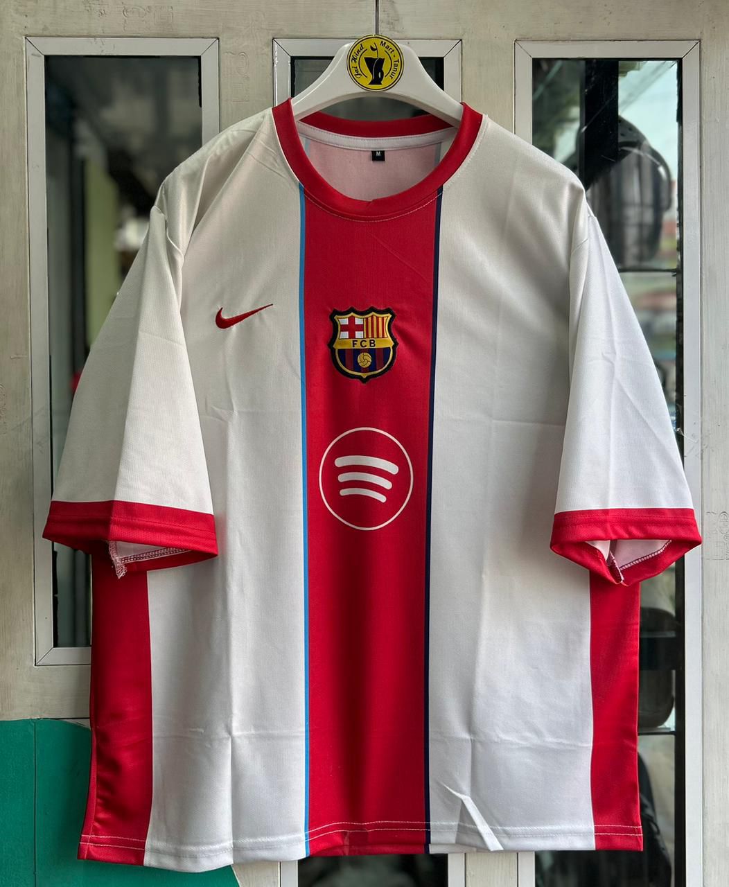 FC Barcelona Special Edition – Messi Fivesleeve Embroidered Roundneck T-Shirt