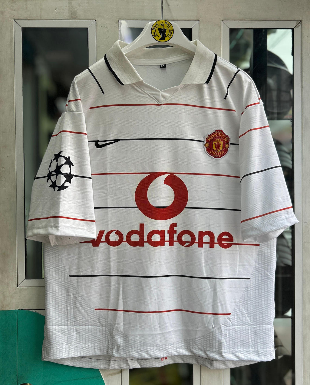 MAN UNITED 2003–2005 Third Kit – C. Ronaldo Five-Sleeve Embroidered Polo (Retro)