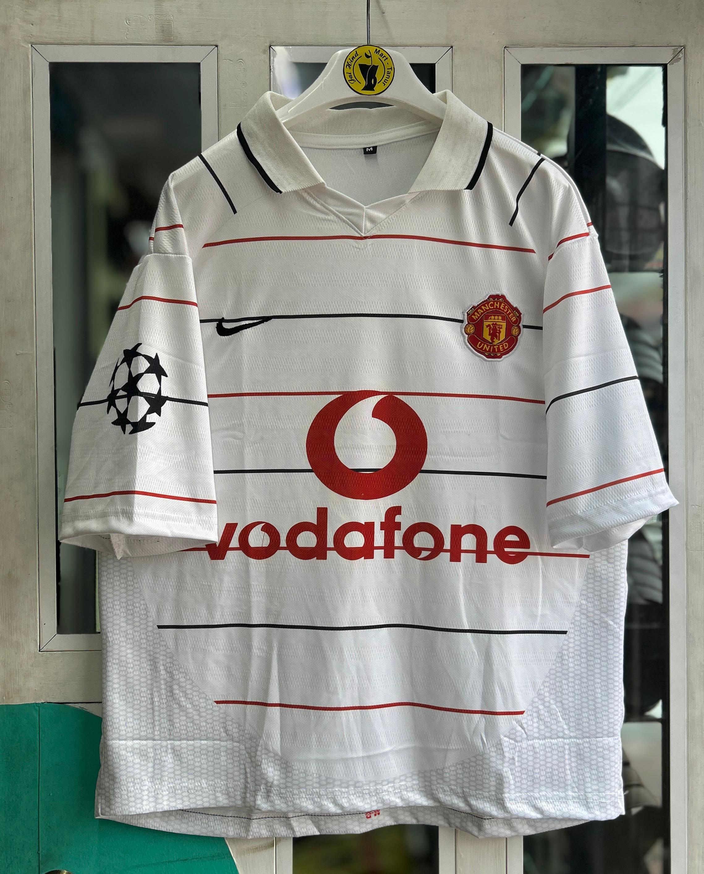 MAN UNITED 2003–2005 Third Kit – C. Ronaldo Five-Sleeve Embroidered Polo (Retro)