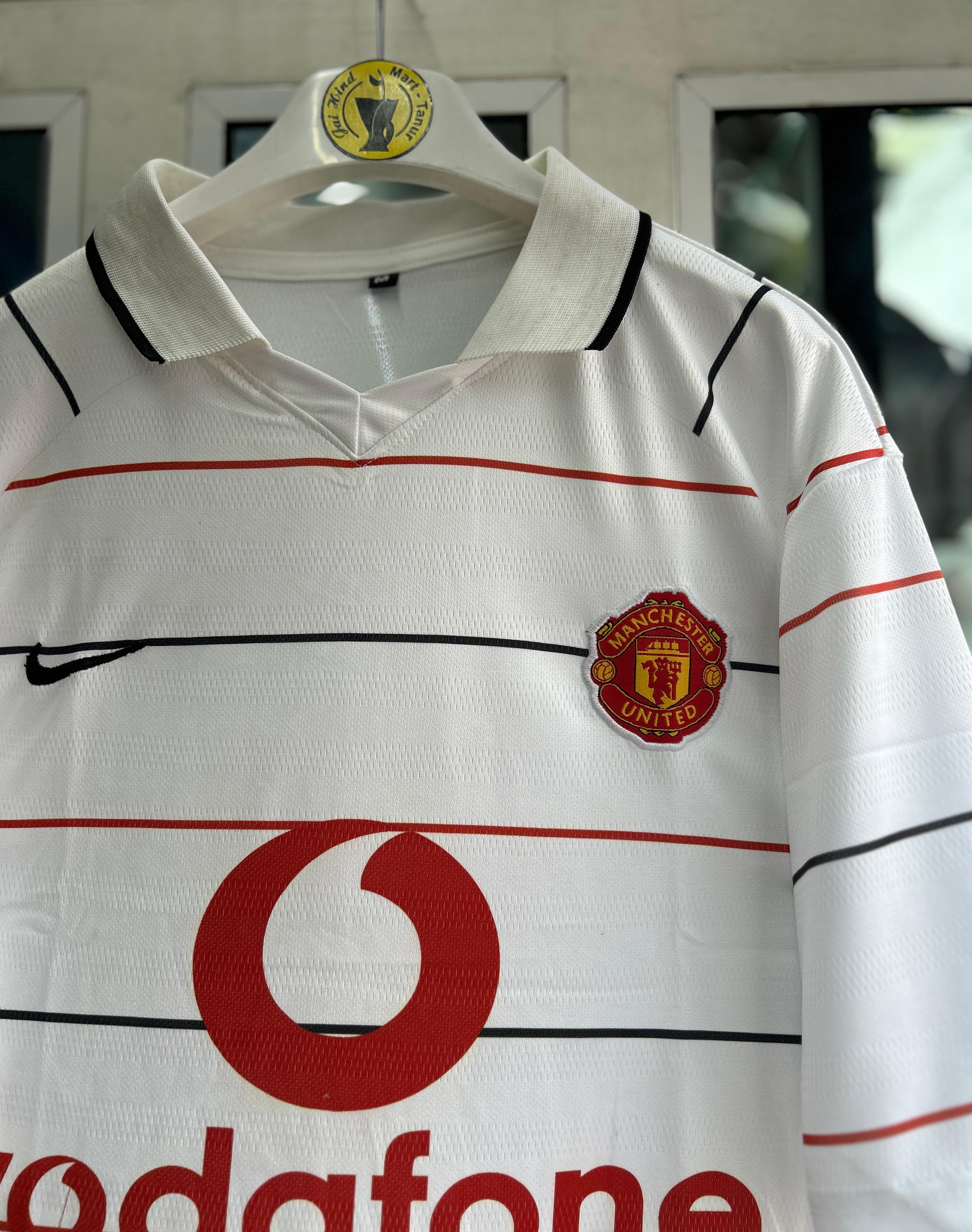 MAN UNITED 2003–2005 Third Kit – C. Ronaldo Five-Sleeve Embroidered Polo (Retro)