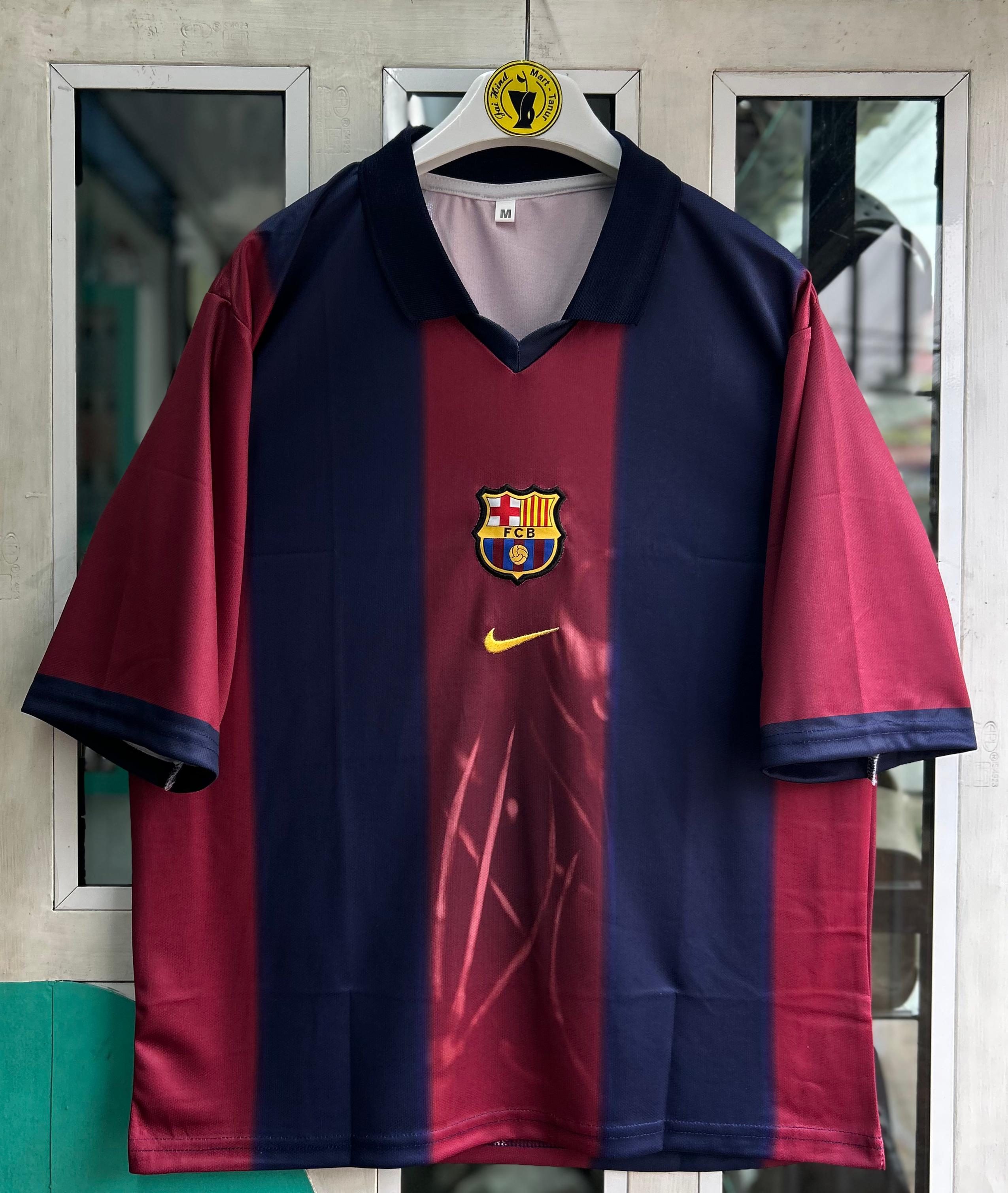BARCELONA x Travis Scott Special Edition Five-Sleeve Embroidered Polo
