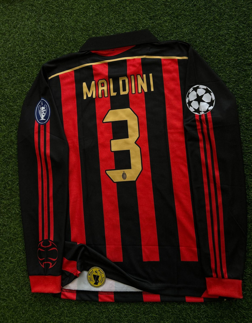 AC Milan 2006–07 Home Kit  Paolo Maldini (Full Sleeve Polo)