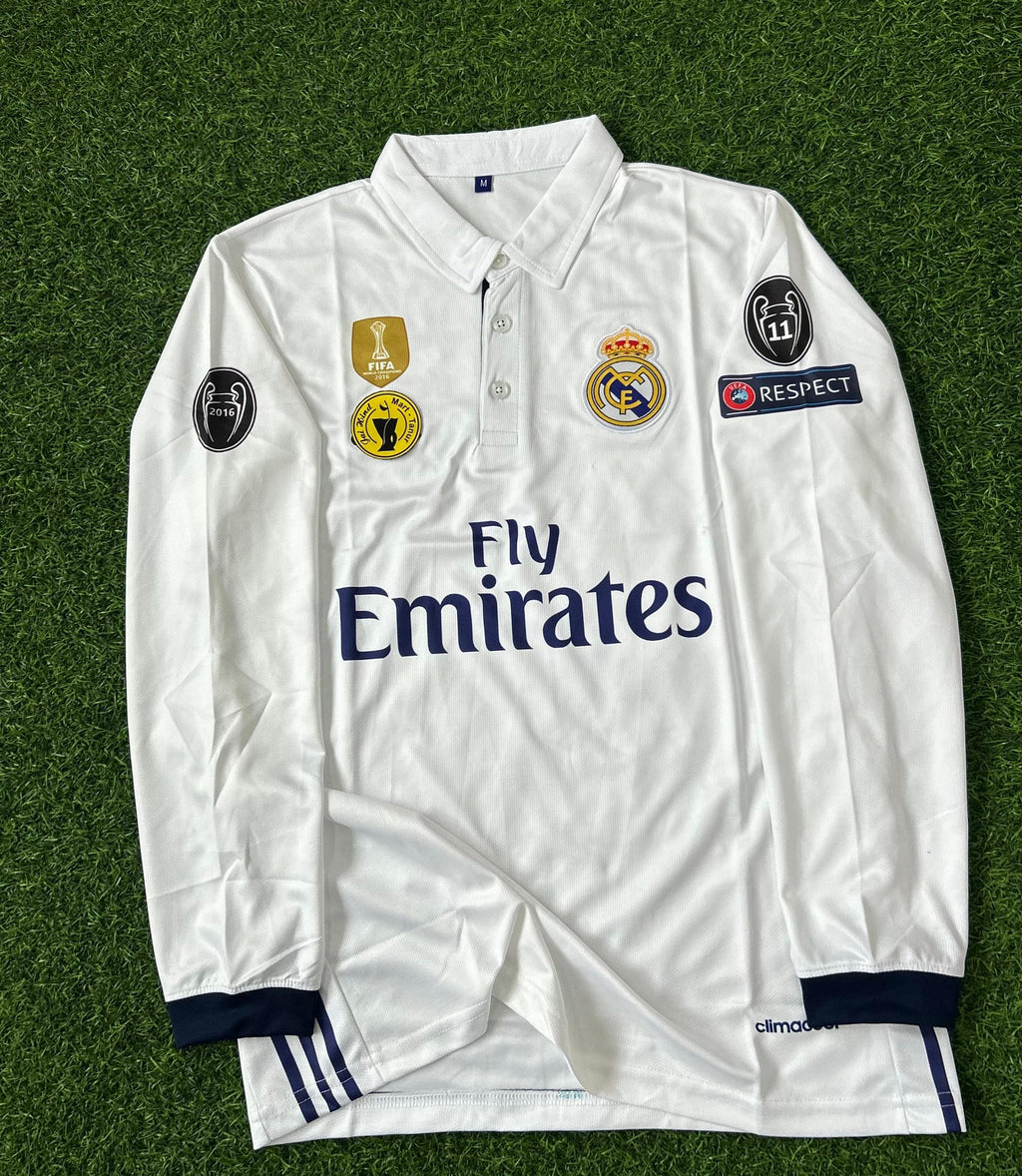 Real Madrid 2016–17 Home Jersey  Cristiano Ronaldo (Full Sleeve Polo)