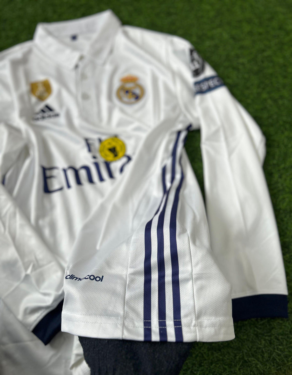 Real Madrid 2016–17 Home Jersey  Cristiano Ronaldo (Full Sleeve Polo)