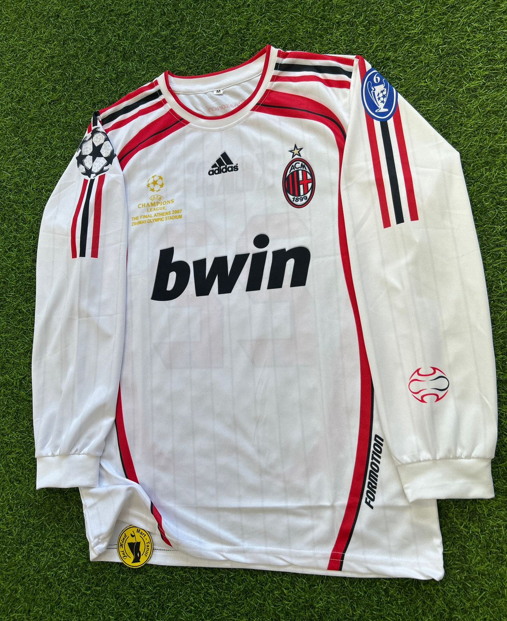 AC Milan 2006–07 Away Kit – Kaká Full Sleeve | Retro Edition