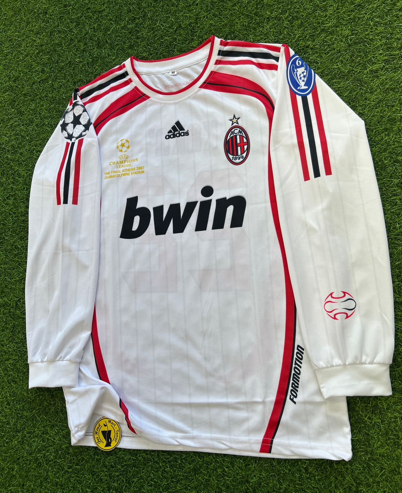AC Milan 2006–07 Away Kit – Kaká Full Sleeve | Retro Edition