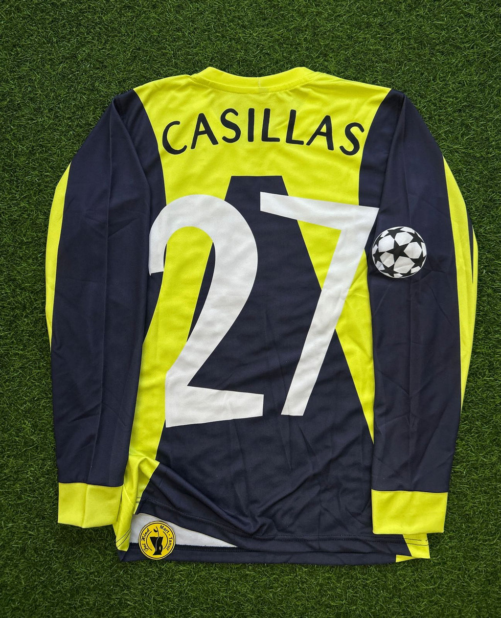 Real Madrid Goalkeeper Jersey – Casillas Full Sleeve | Retro Edition