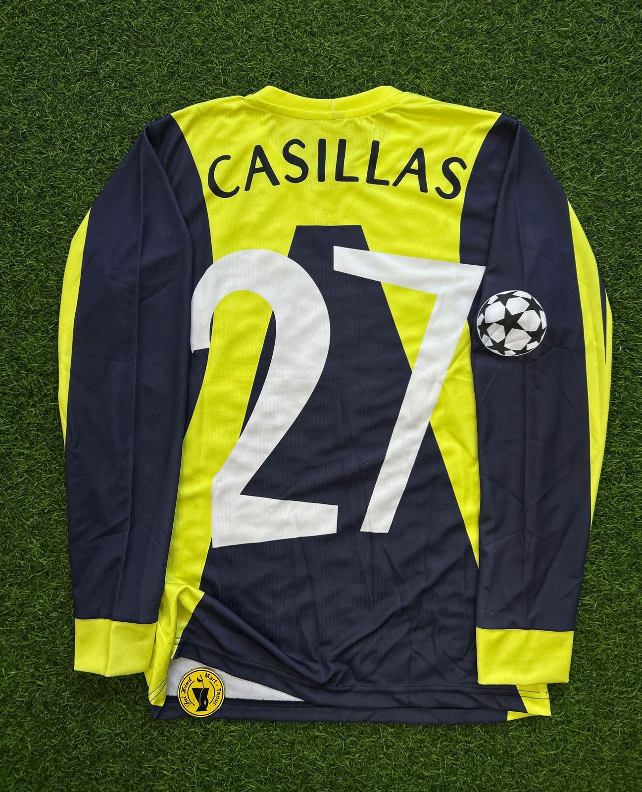 Real Madrid Goalkeeper Jersey – Casillas Full Sleeve | Retro Edition