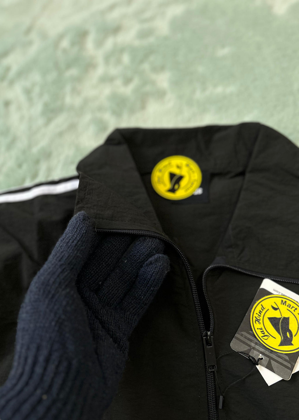 Imported Half Zipper Jacket – Real Madrid Edition
