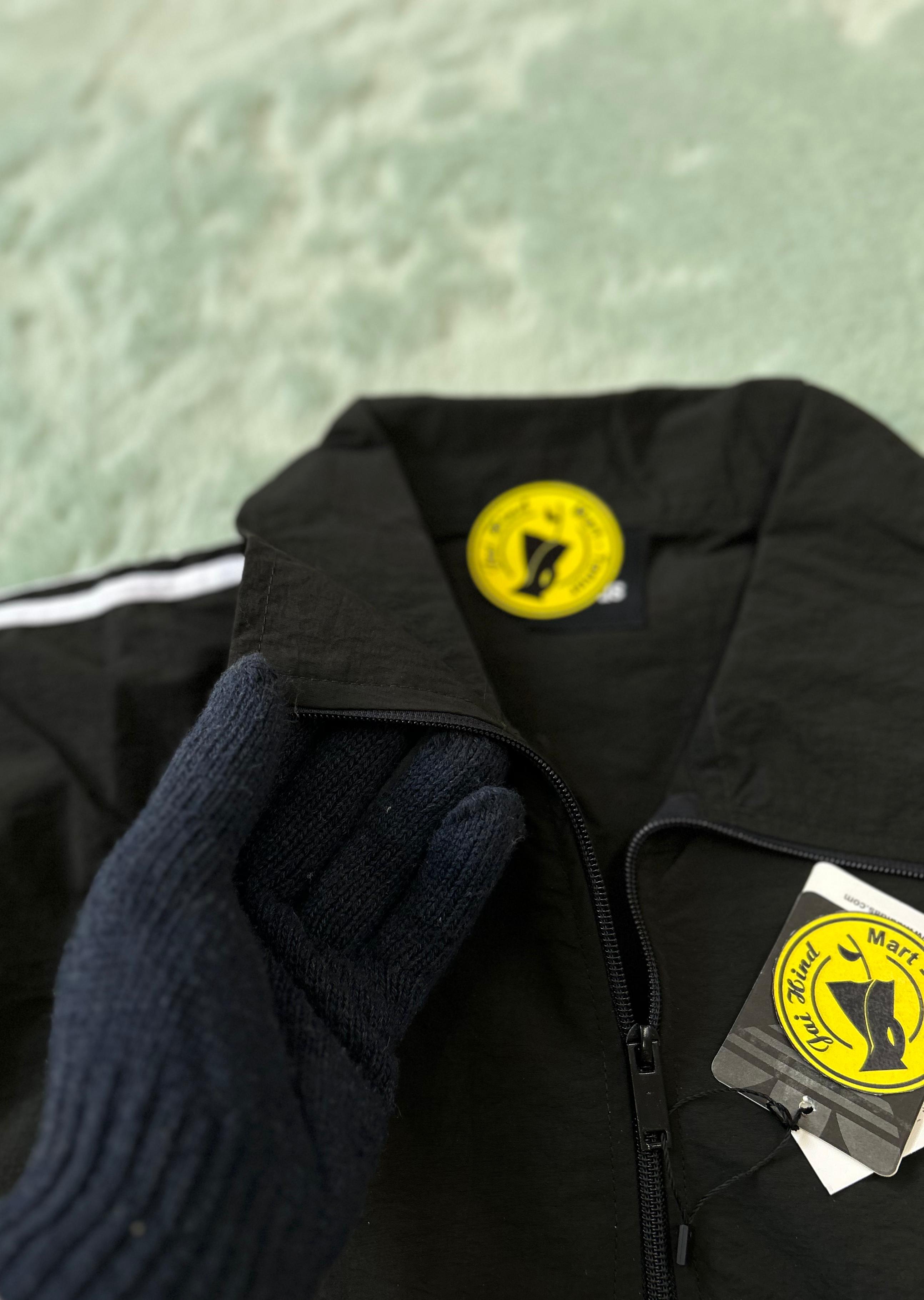 Imported Half Zipper Jacket – Real Madrid Edition