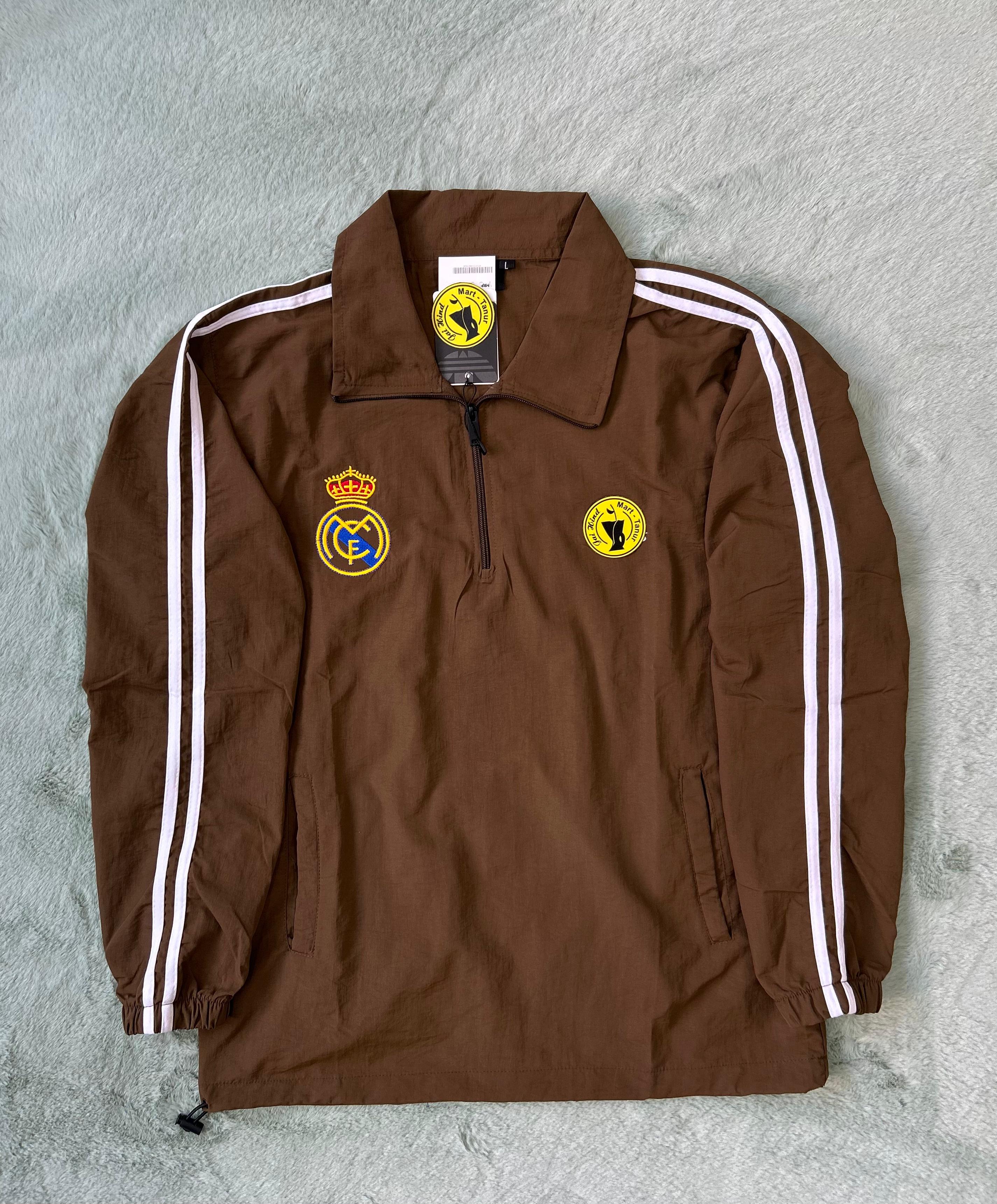 Imported Half Zipper Jacket – Real Madrid Edition