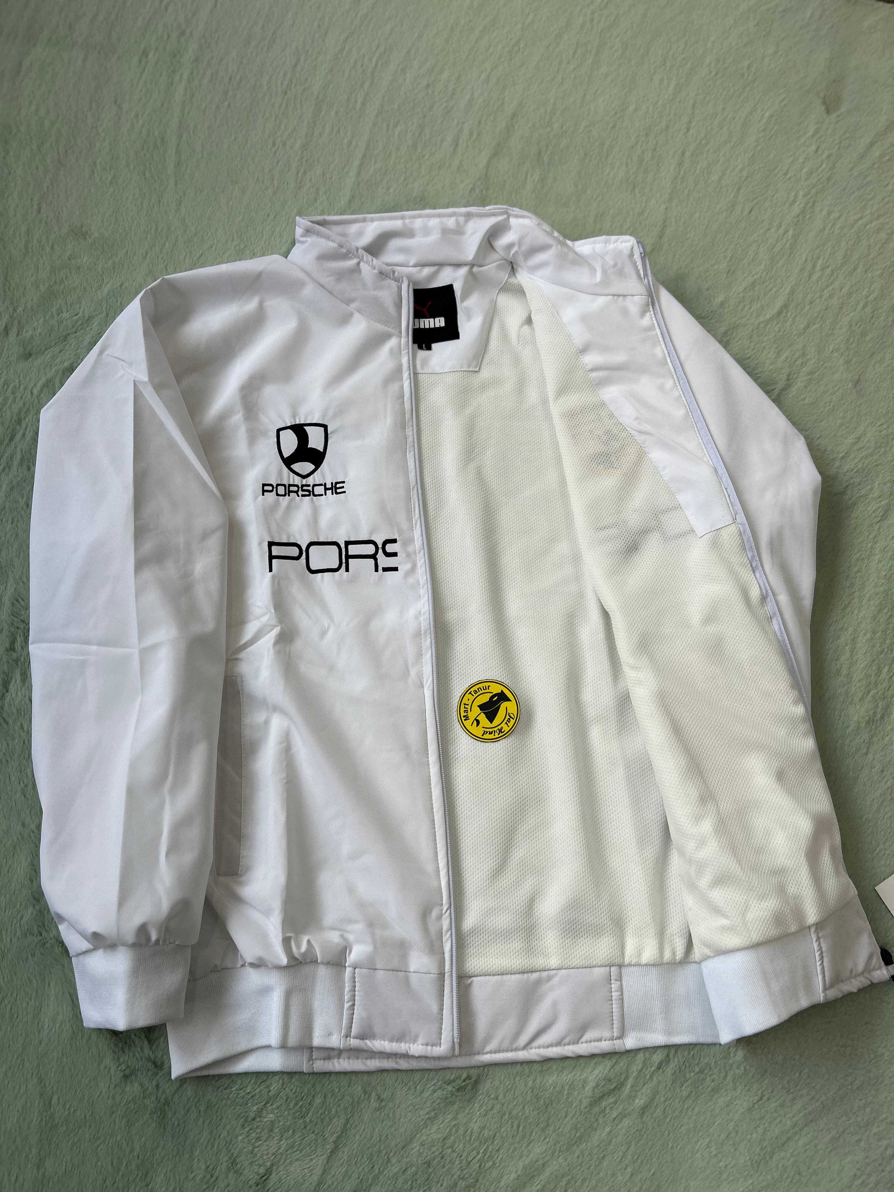 Imported Zipper Jacket – Porsche Edition (Full Embroidery)