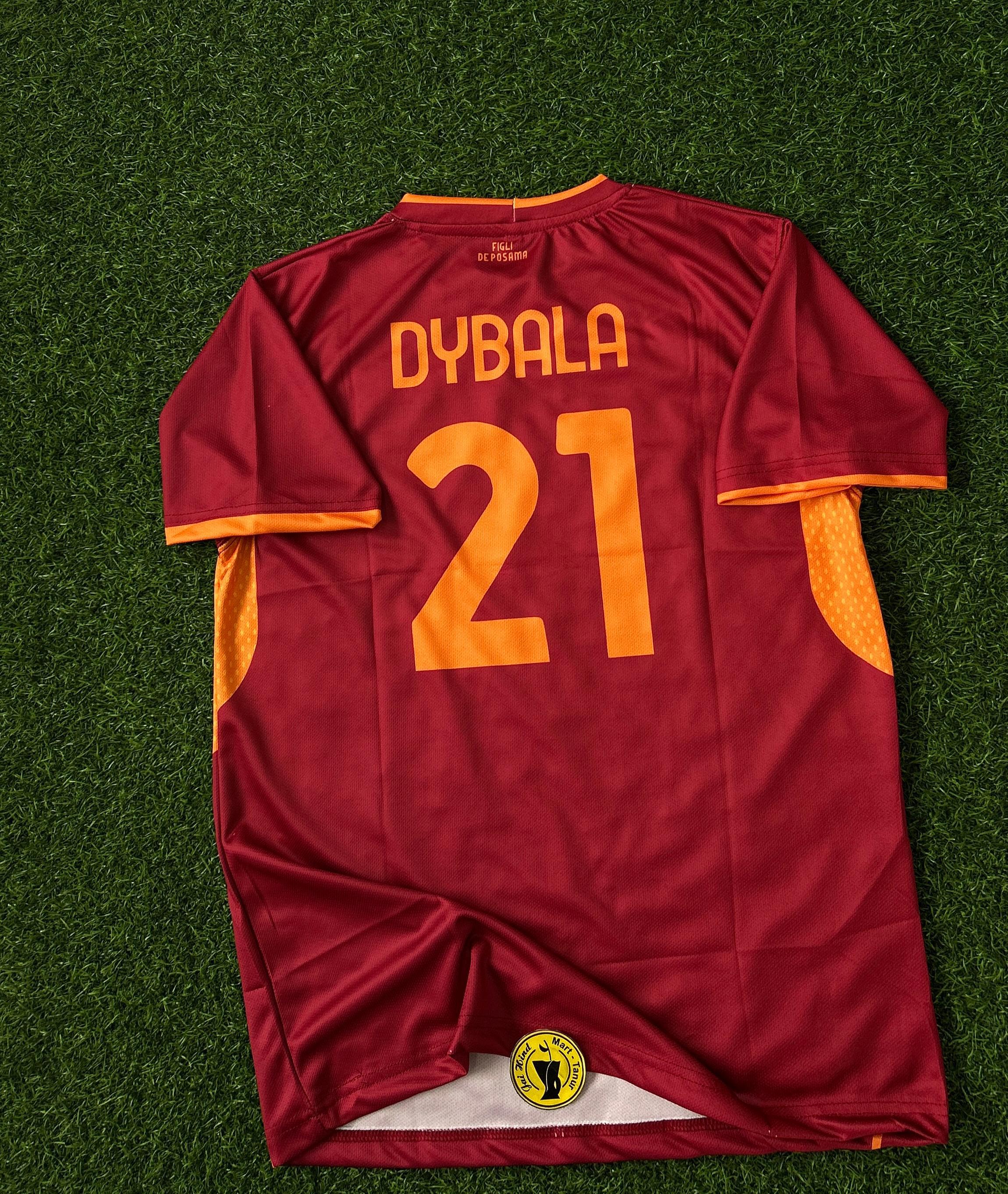 AS ROMA 2025-26 HOME KIT. HALFSLEEVE SUBLIMATION