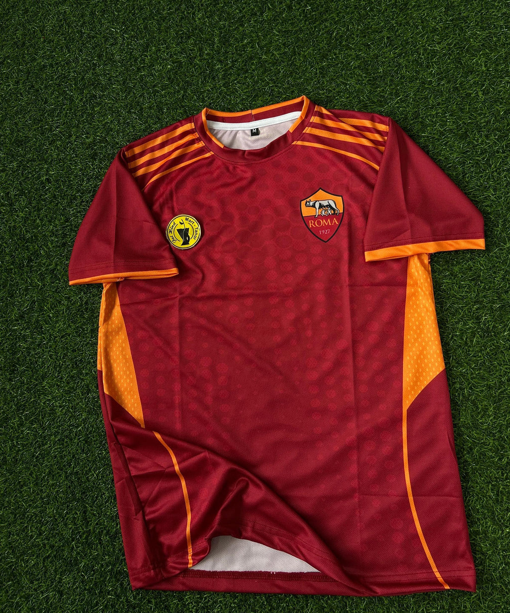 AS ROMA 2025-26 HOME KIT. HALFSLEEVE SUBLIMATION