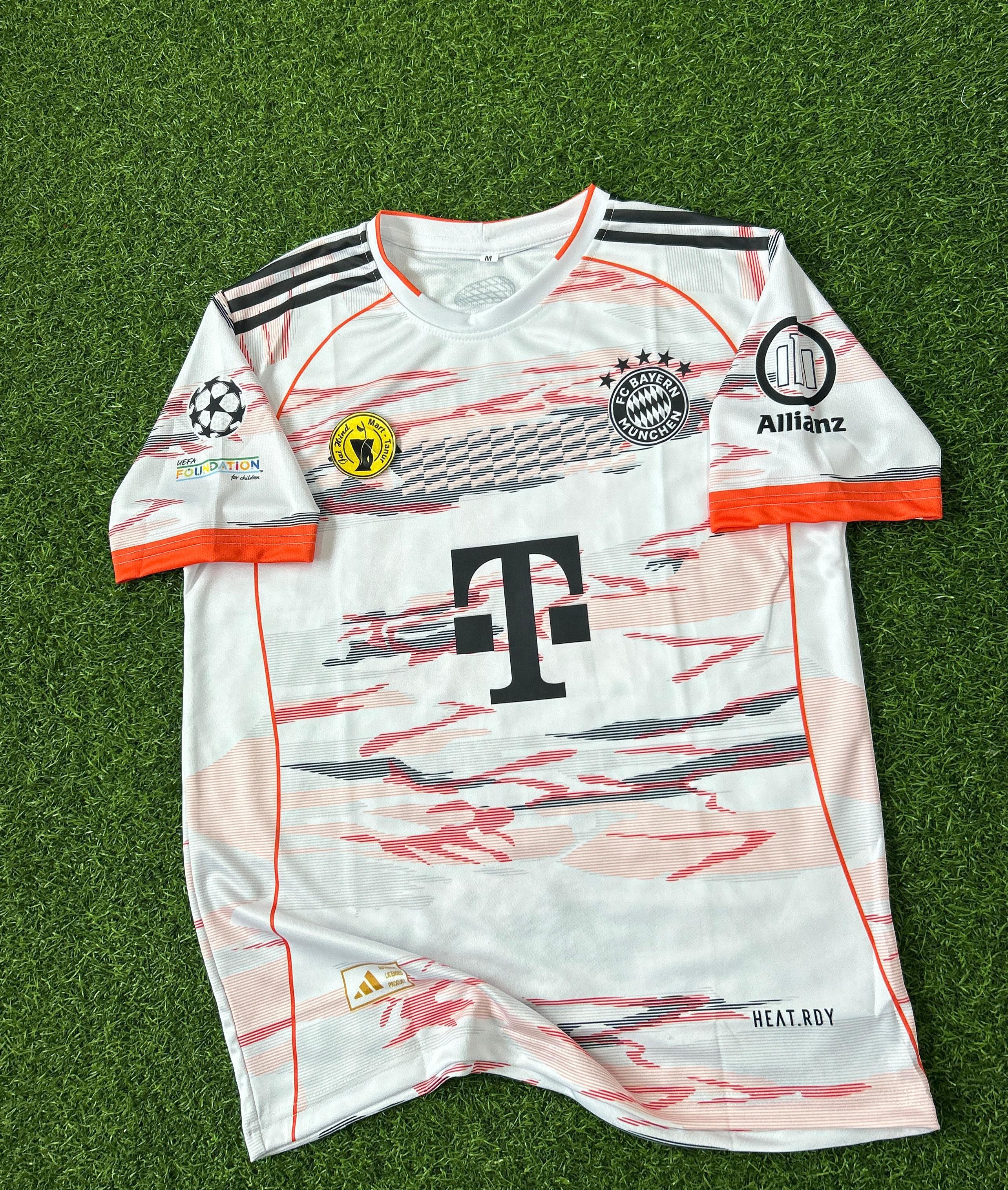 BAYERN MUNCHEN 2025-26 AWAY KIT.HALFSLEEVE SUBLIMATION