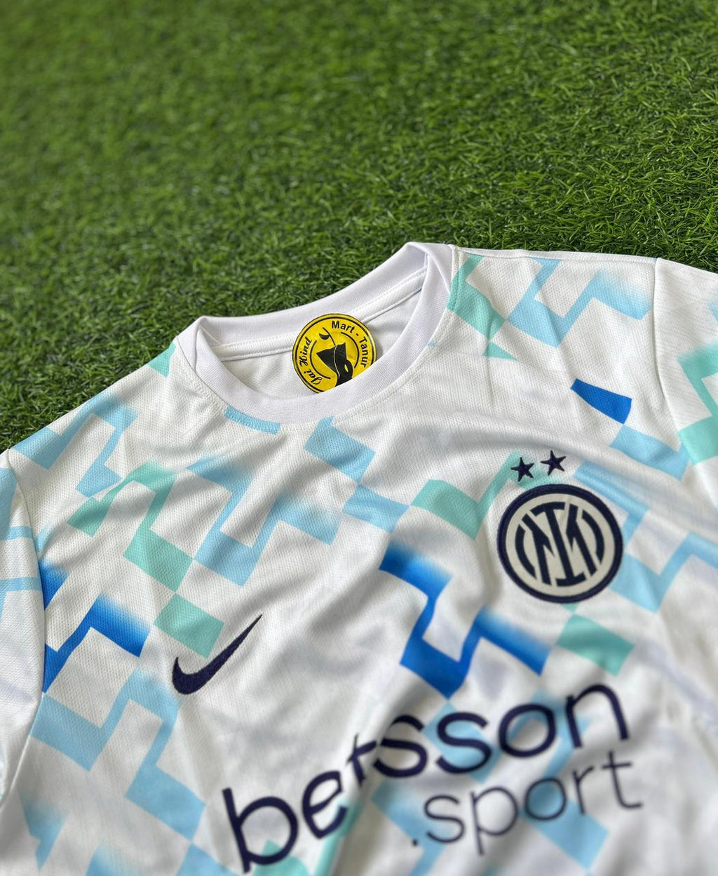 INTERMILAN 2025-26 SEASON AWAY KIT. HALFSLEEVE EMBROIDERY