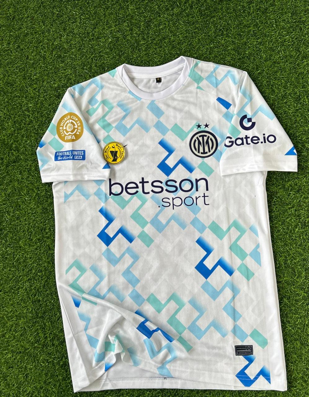 INTERMILAN 2025-26 SEASON AWAY KIT. HALFSLEEVE EMBROIDERY