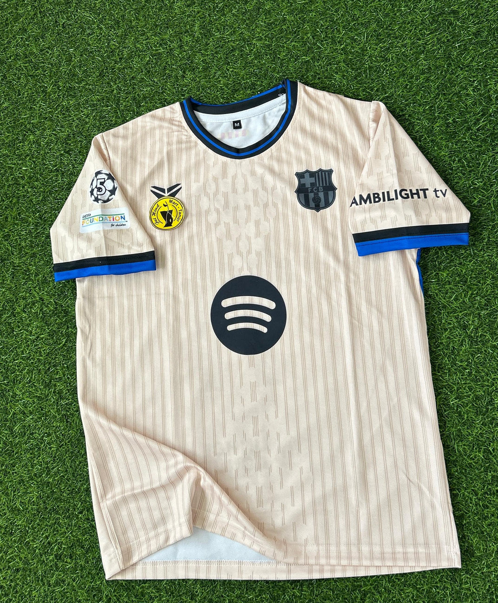 BARCELONA 2025-26 SEASON AWAY KIT. HALFSLEEVE SUBLIMATION