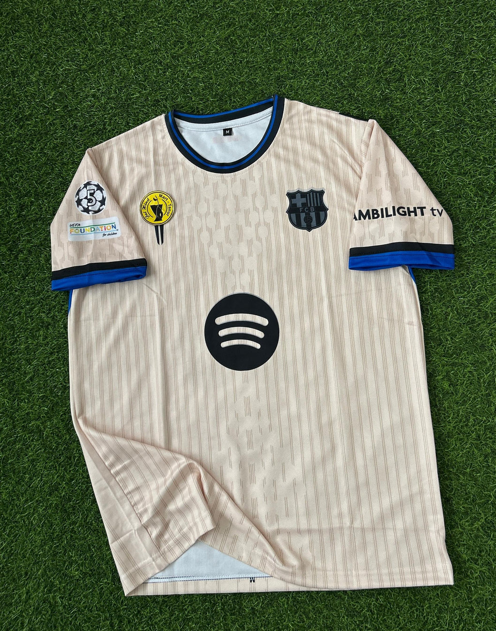 BARCELONA 2025-26 AWAY KIT. HALFSLEEVE SUBLIMATION