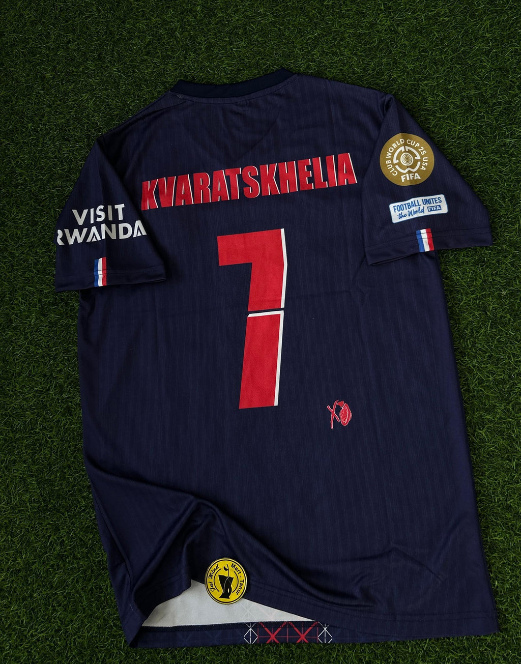 PSG 2025-26 SEASON HOME KIT . HALFSLEEVE EMBROIDERY
