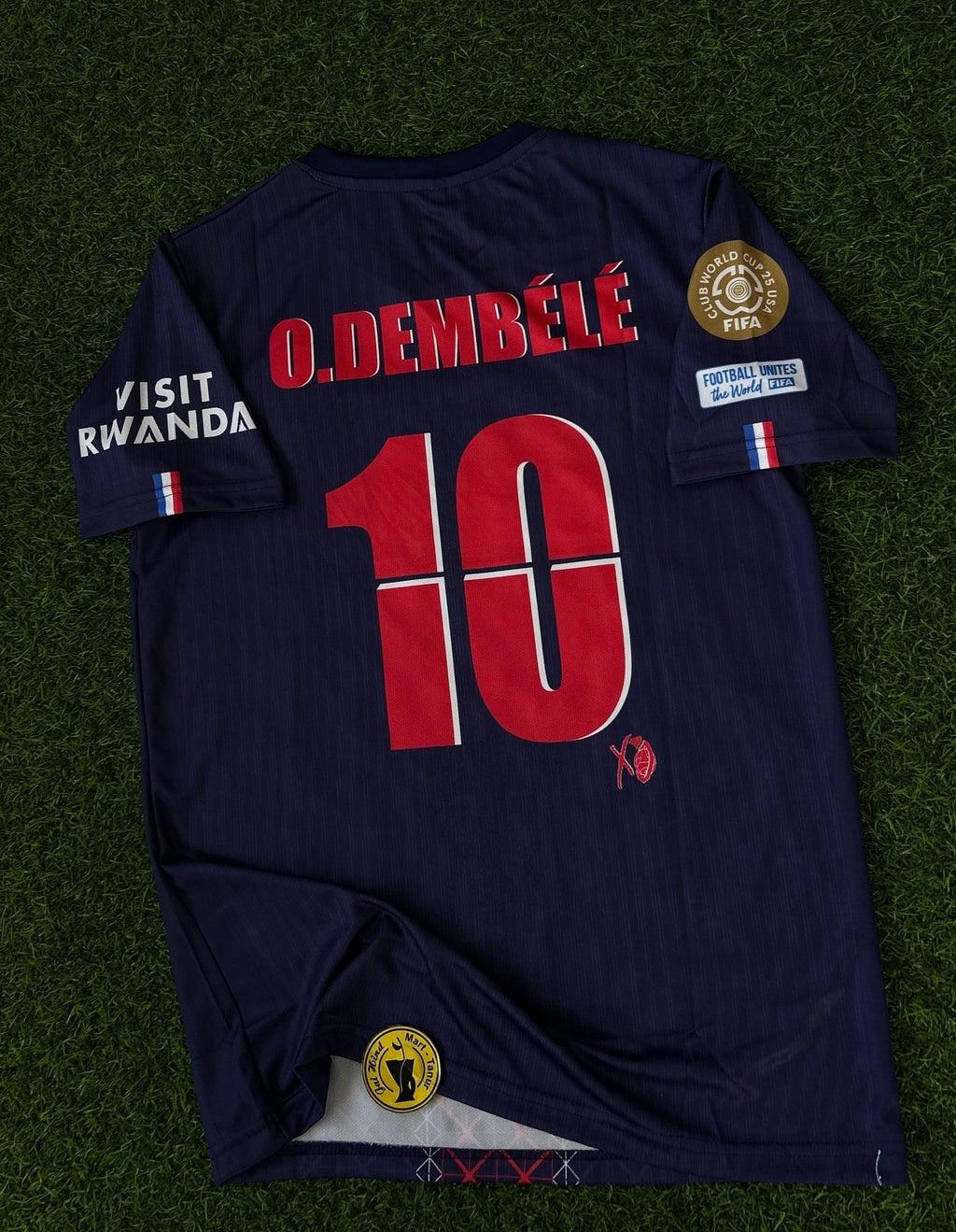 PSG 2025-26 SEASON HIOME KIT.HALFSLEEVE EMBROIDERY