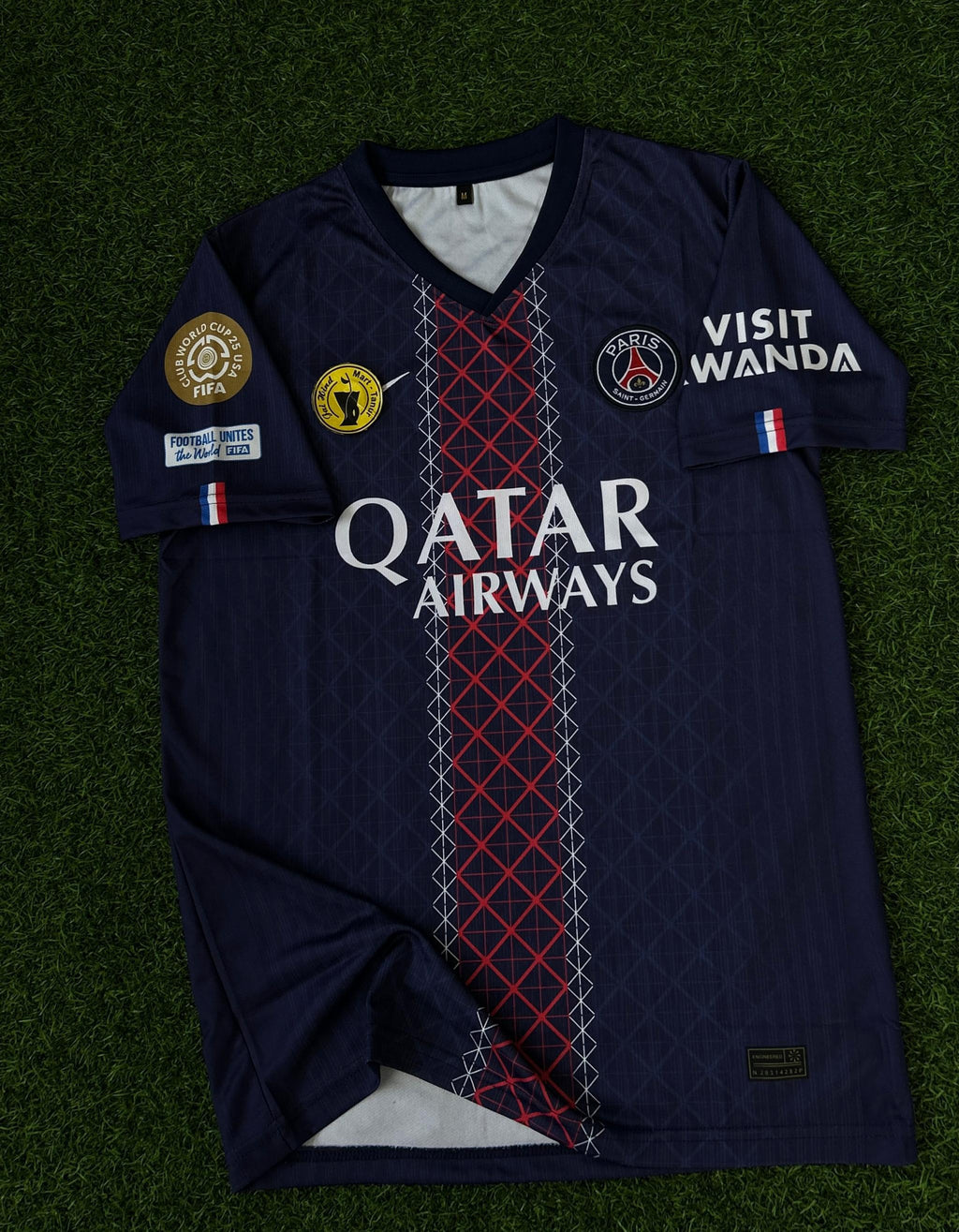 PSG 2025-26 SEASON HOME KIT . HALFSLEEVE EMBROIDERY