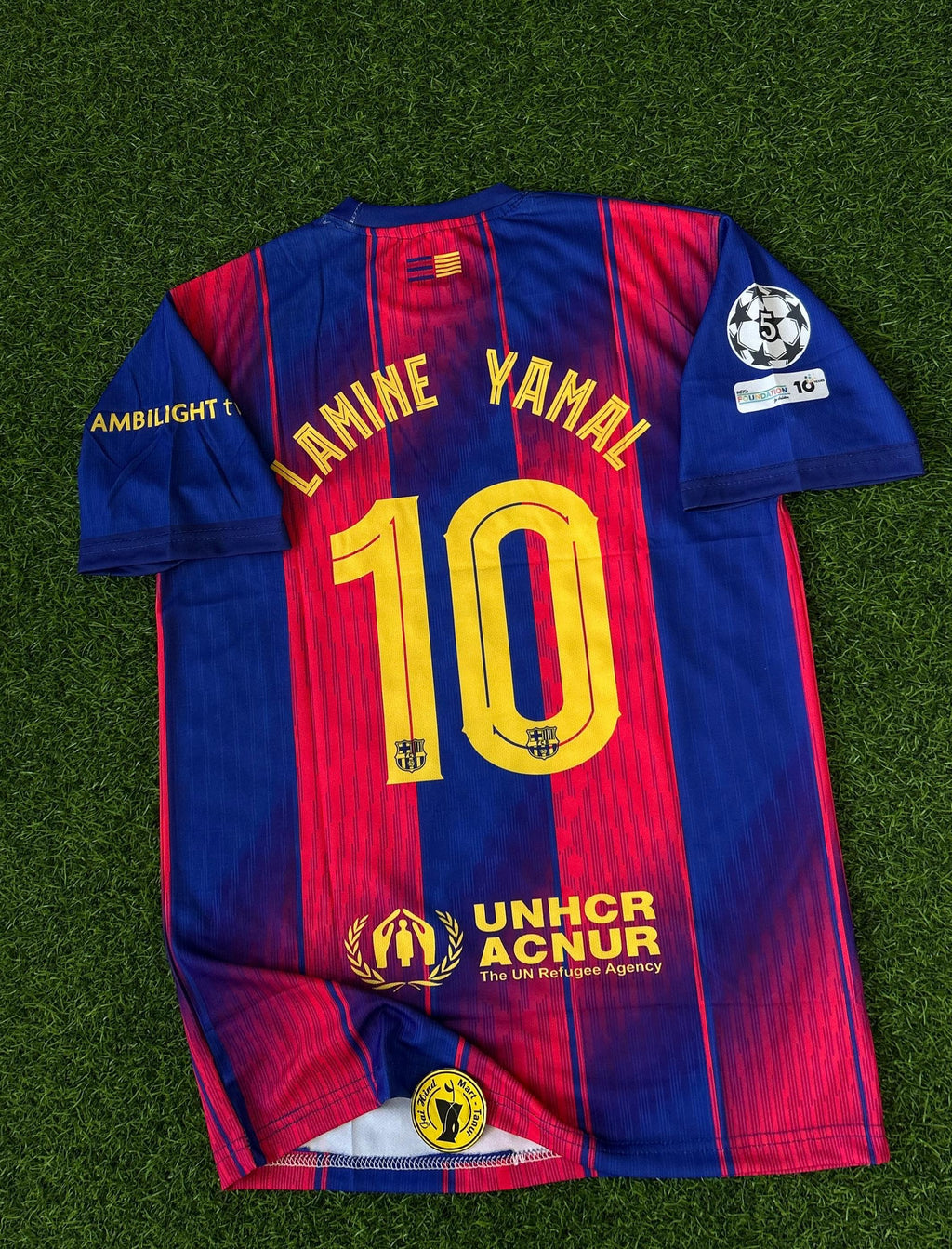 BARCELONA 2025-26 SEASON HOME KIT. HALFSLEEVE SUBLIMATION