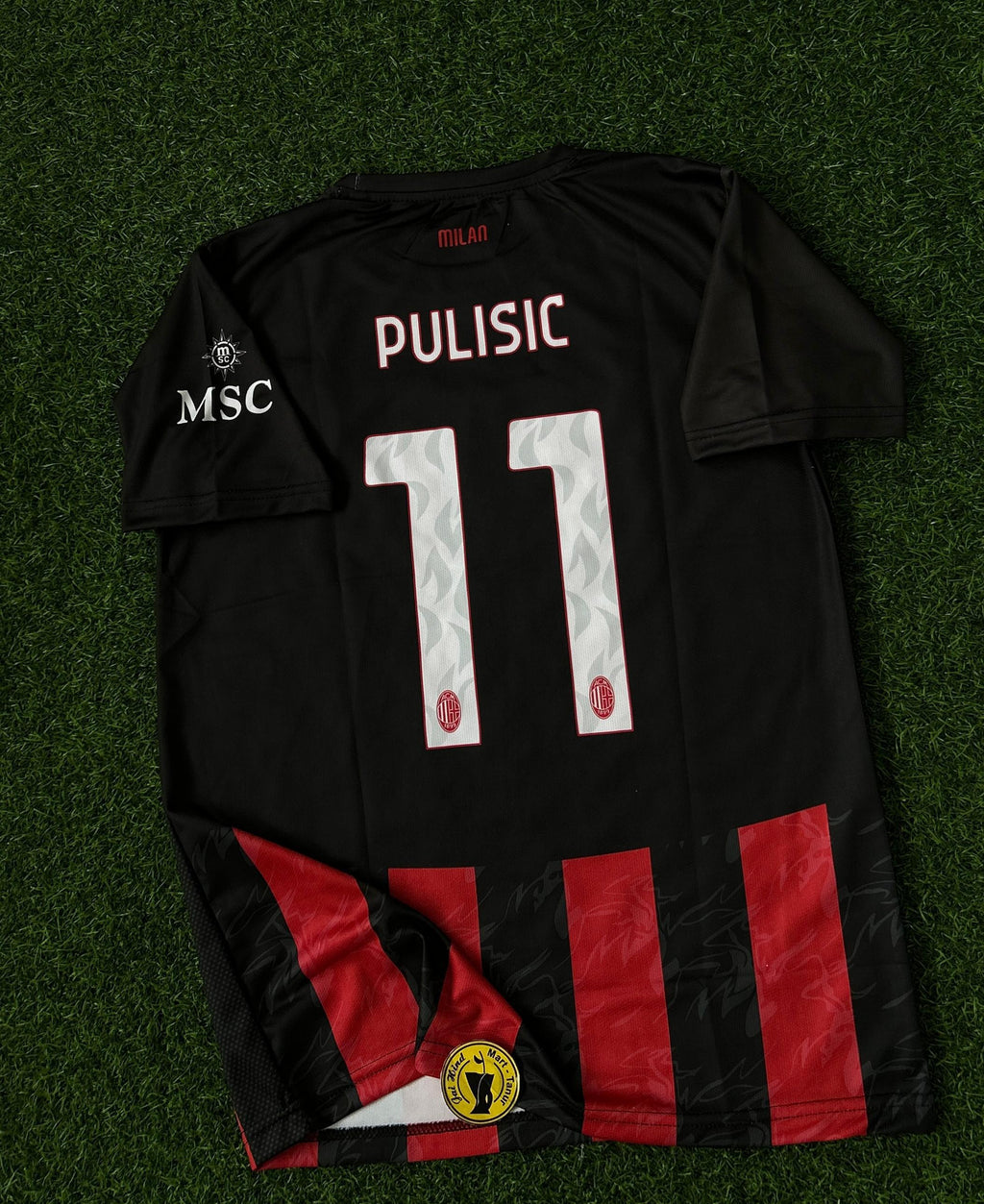 AC MILAN 2025-26 SEASON HOME KIT .HALFSLEEVE EMBROIDERY