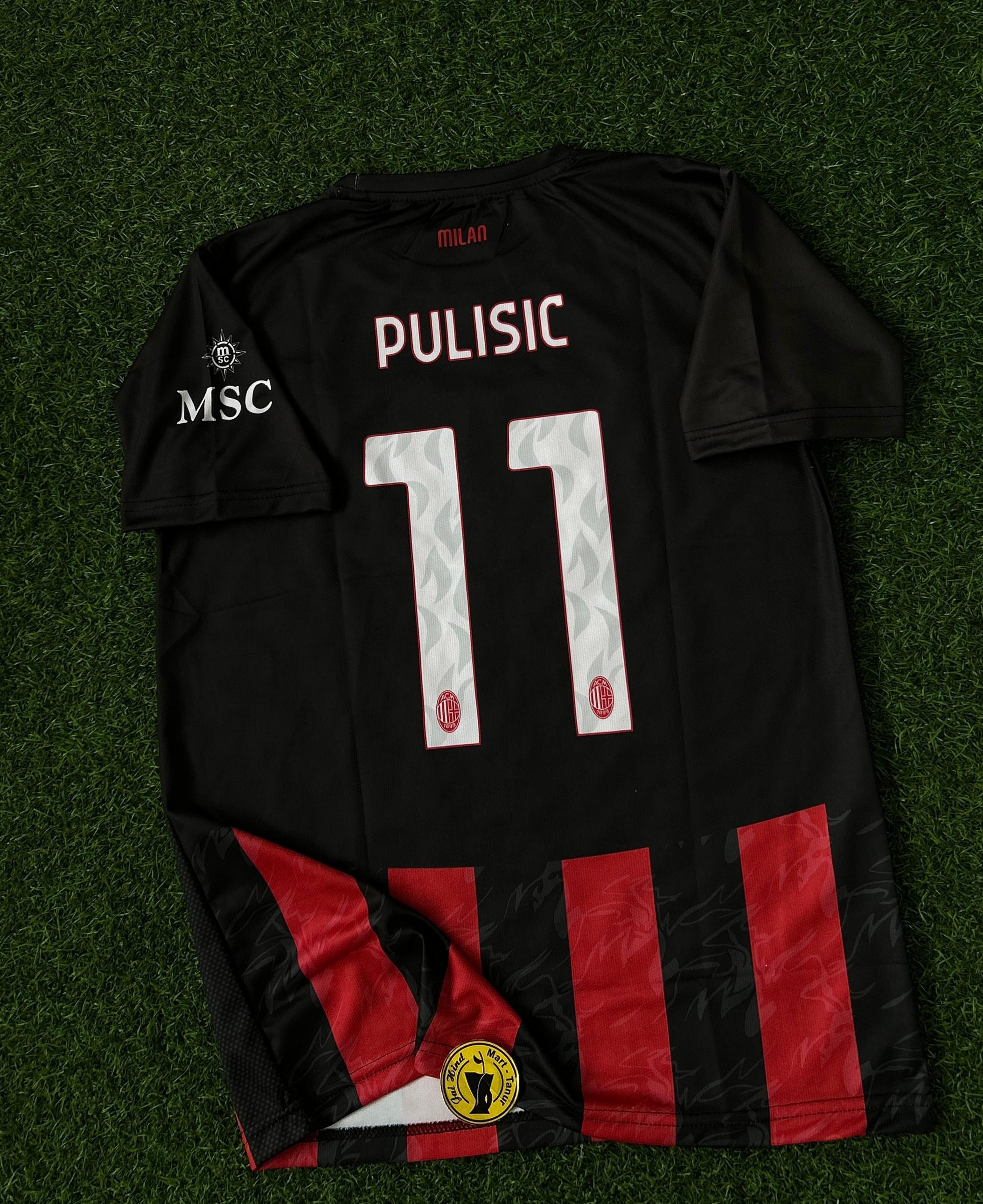 AC MILAN 2025-26 SEASON HOME KIT .HALFSLEEVE EMBROIDERY
