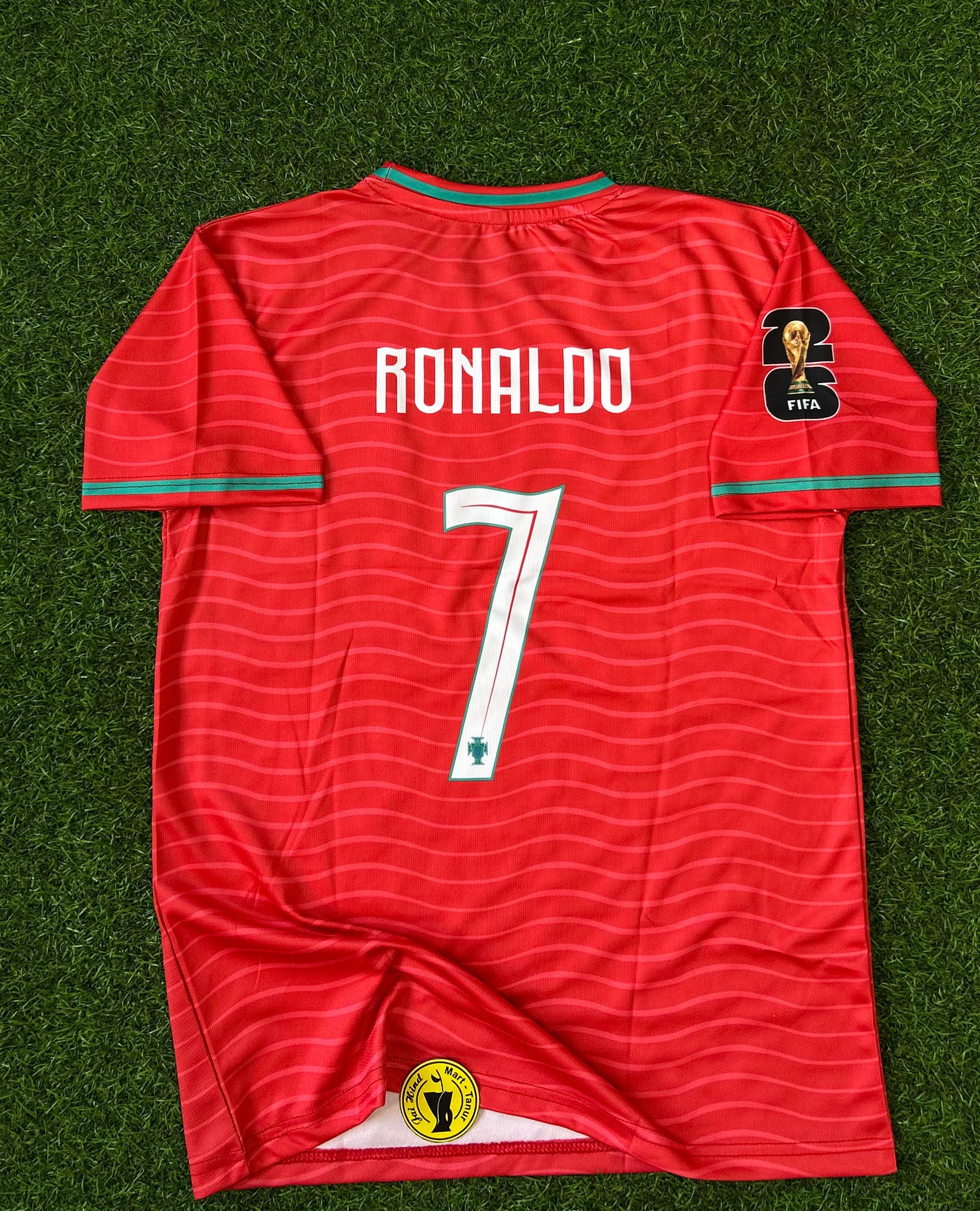 PORTUGAL 2026 WORLD CUP HOME KIT. HALFSLEEVE EMBROIDERY  SETT