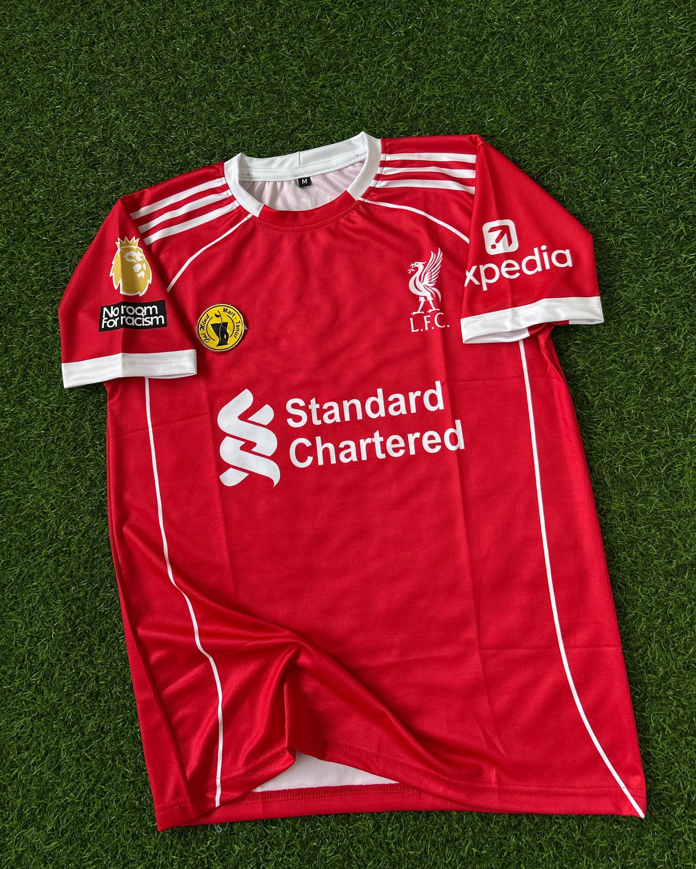 LIVERPOOL 2025-26 HOME KIT. HALFSLEEVE SUBLIMATION
