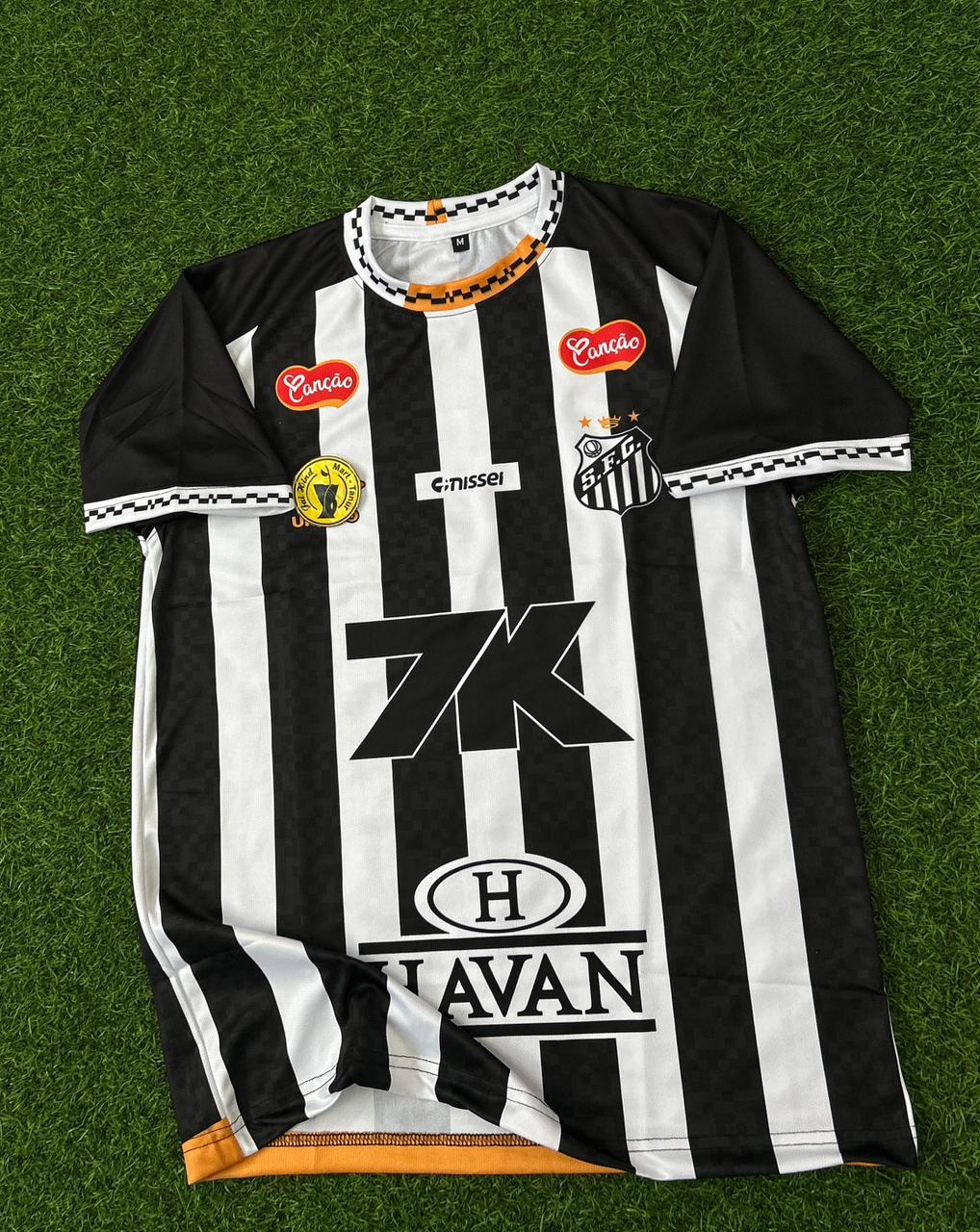 SANTOS 2025-26 SEASON AWAY KIT . HALFSLEEVE SUBLIMATION