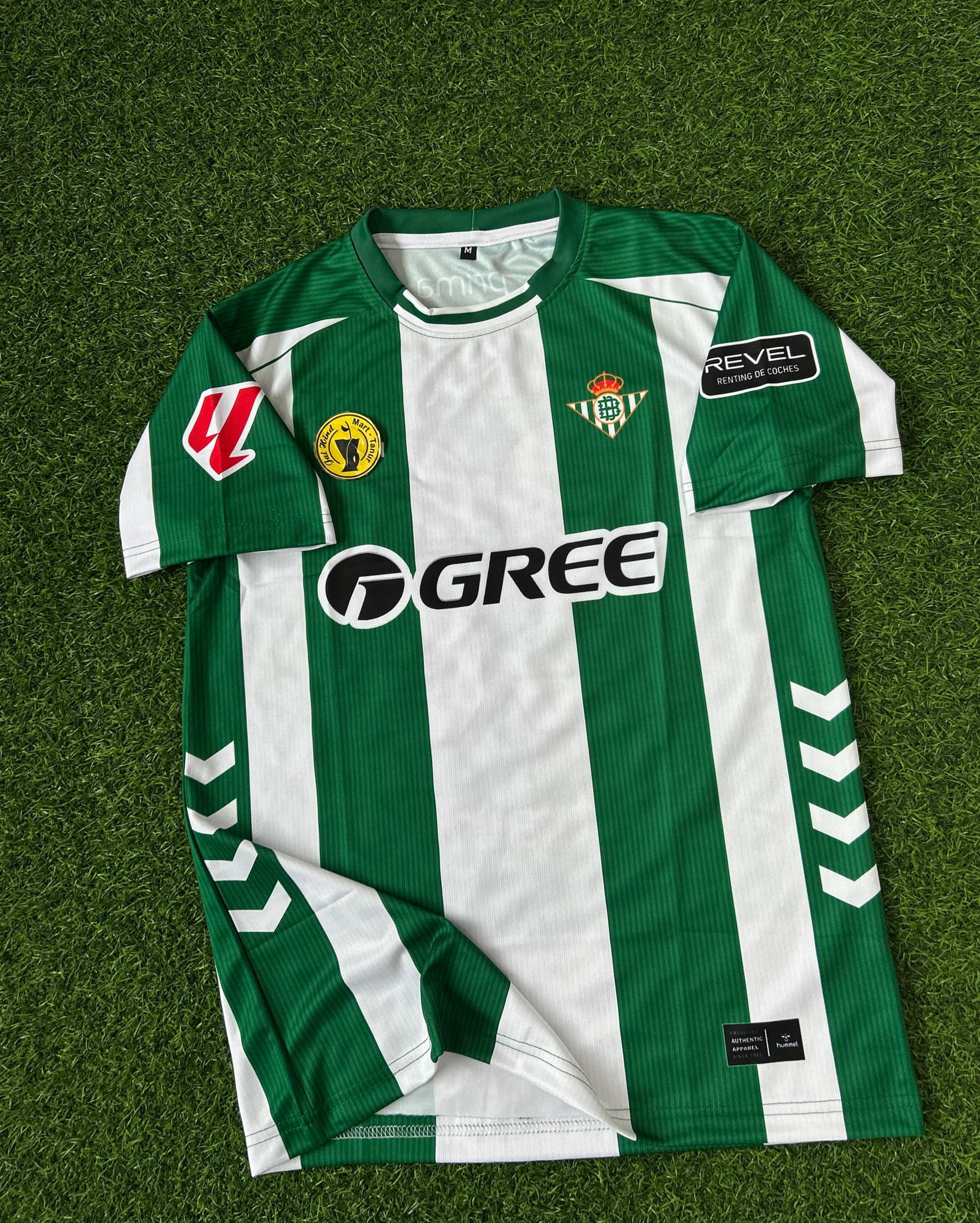 REAL BETIS 2025-26 SEASON HOME KIT. HALFSLEEVE SUBLIMATION