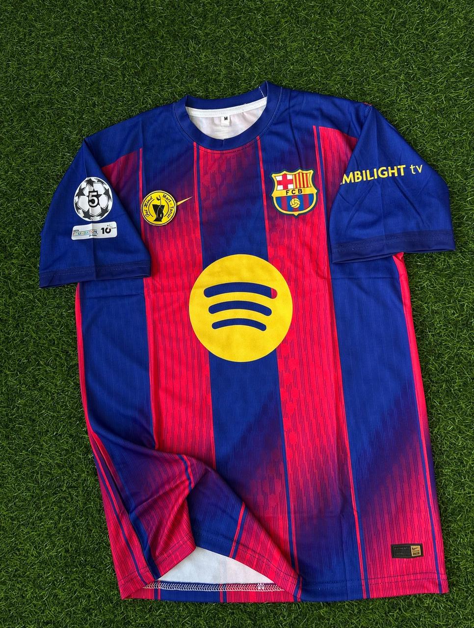 BARCELONA 2025-26 HOME KIT . HALFSLEEVE SUBLIMATION