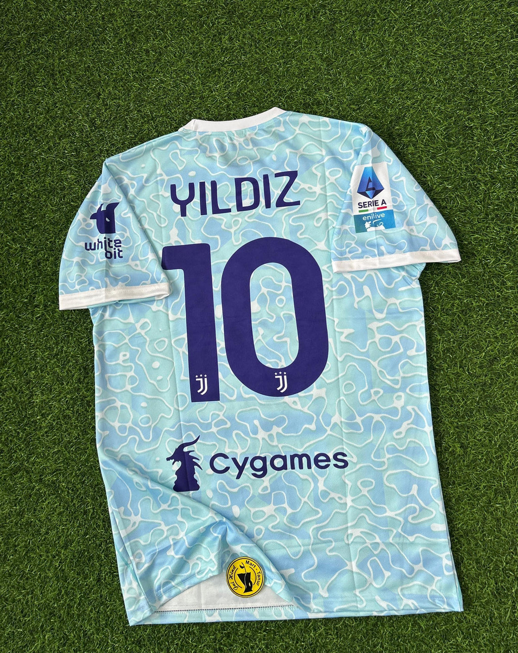 JUVENTUS 2025-26 SEASON AWAY KIT.HALFSLEEVE SUBLIMATION