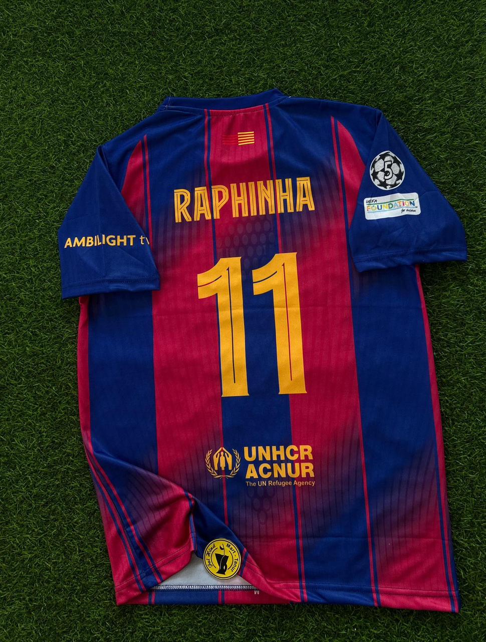 BARCELONA 2025-26 SEASON HOME KIT. HALFSLEEVE SUBLIMATION