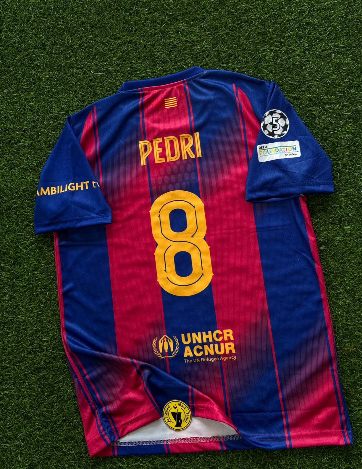 BARCELONA 2025-26 HOME KIT . HALFSLEEVE SUBLIMATION