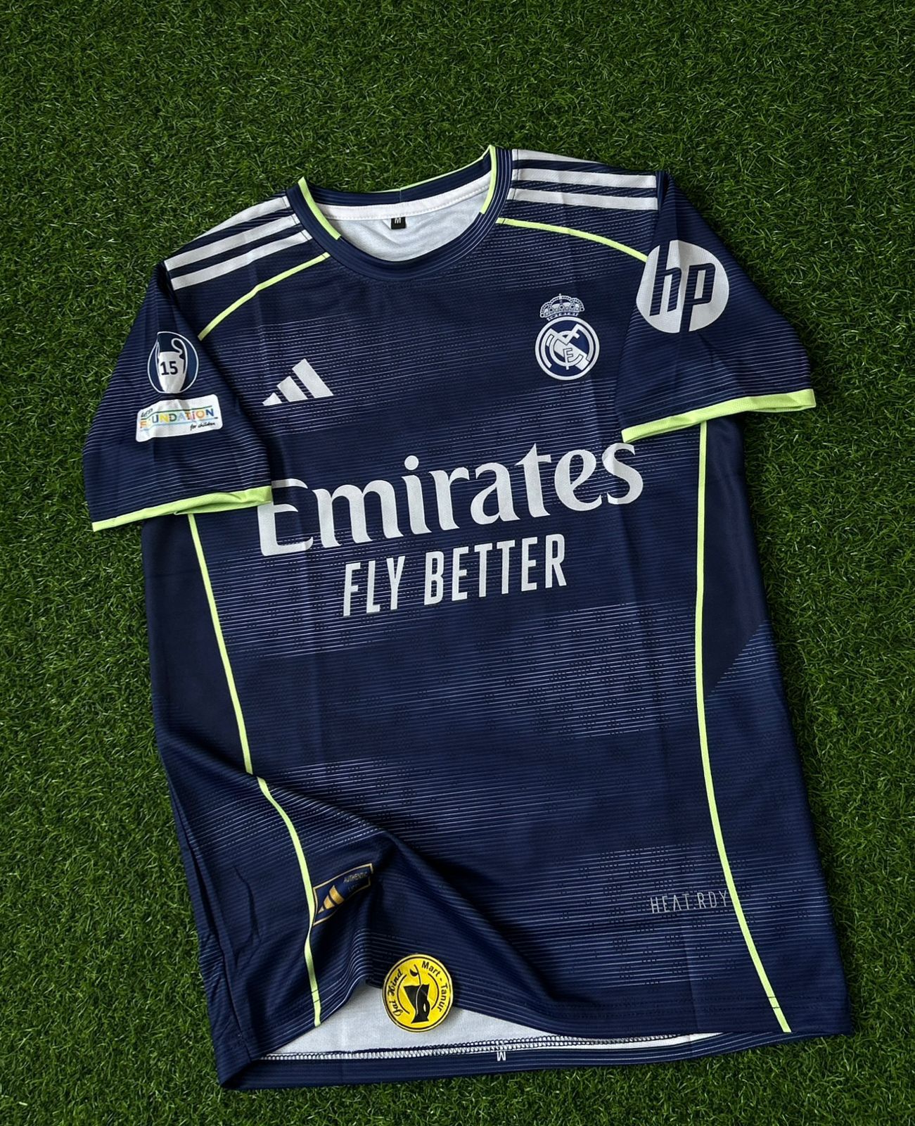 REAL MADRID 2025-26 SEASON AWAY KIT. HALFSLEEVE SUBLIMATION