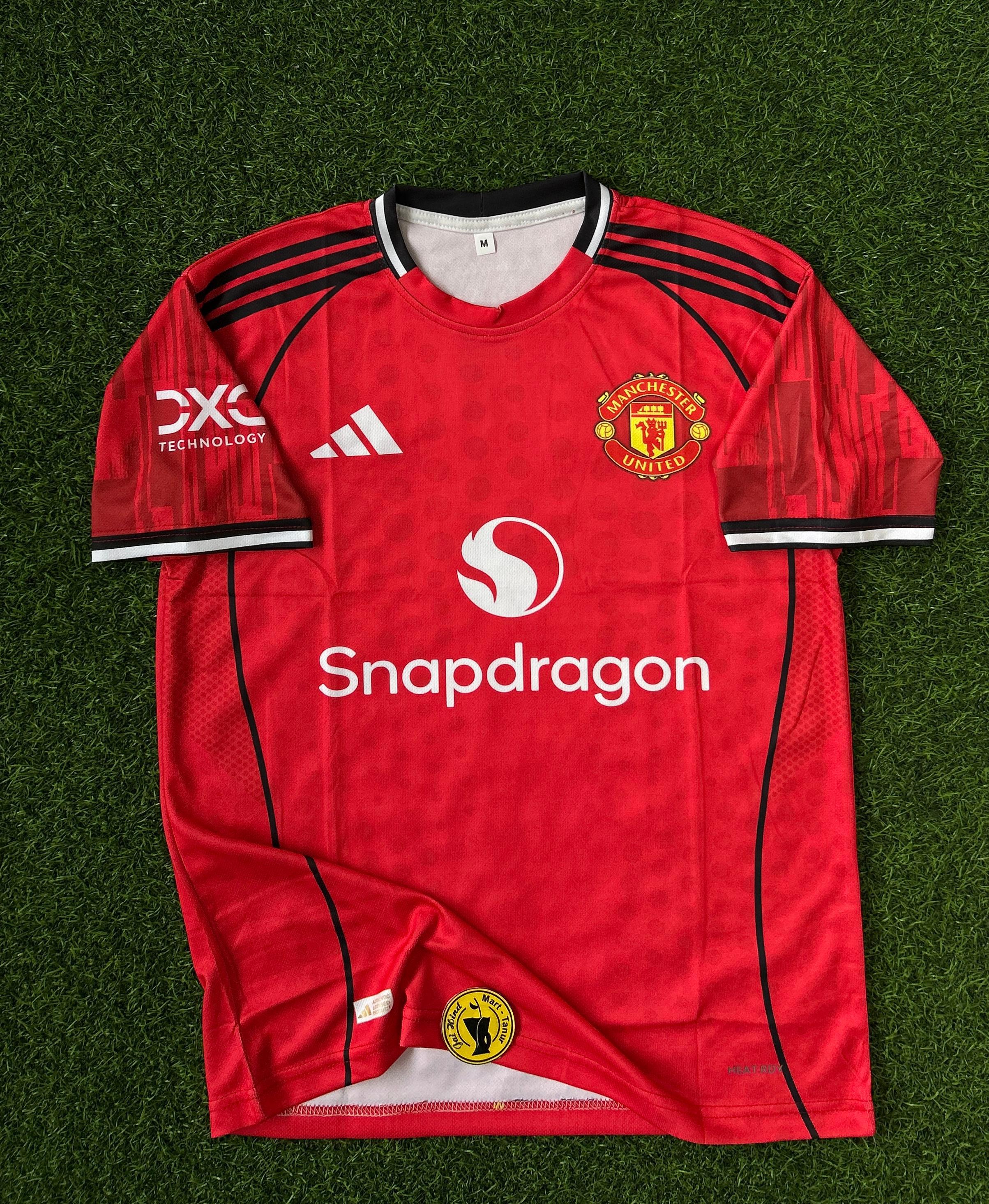 MAN UNITED 2025-26 SEASON HOME KIT.HALFSLEEVE SUBLIMATION