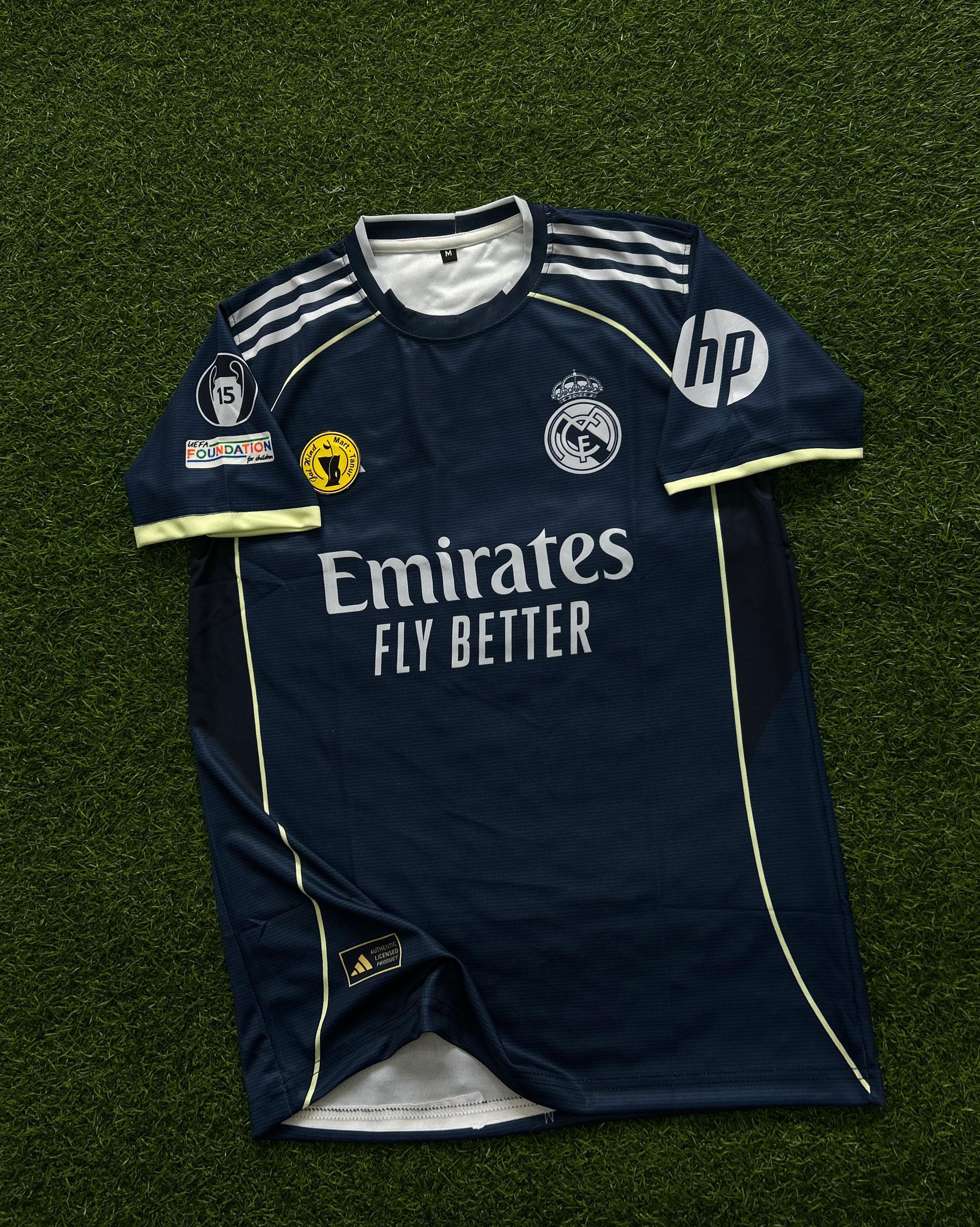 REAL MADRID 2025-26 AWAY KIT. HALFSLEEVE SUBLIMATION