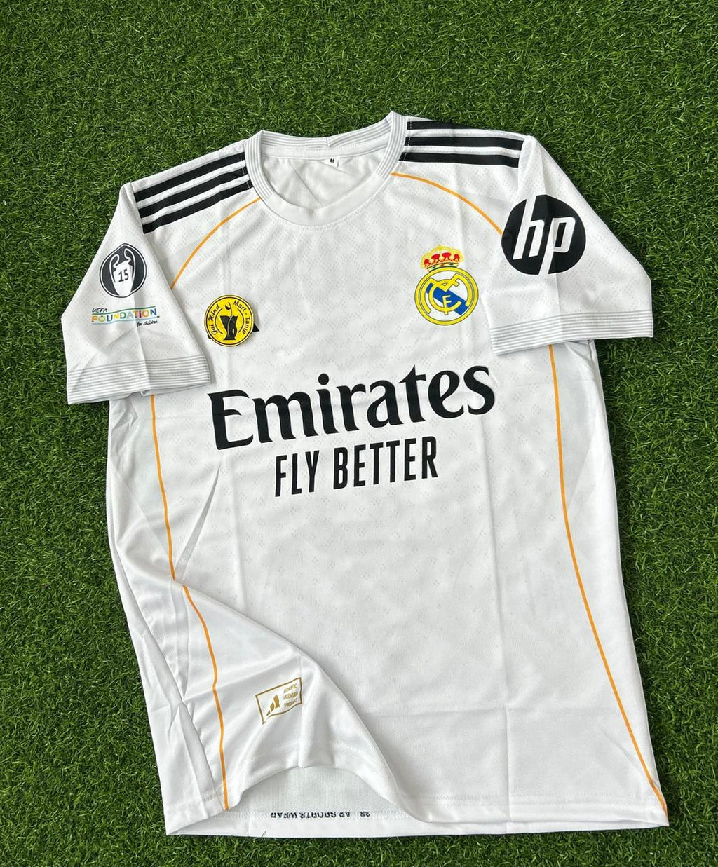 REAL MADRID 2025-26 SEASON HOME KIT.HALFSLEEVE SUBLIMATION