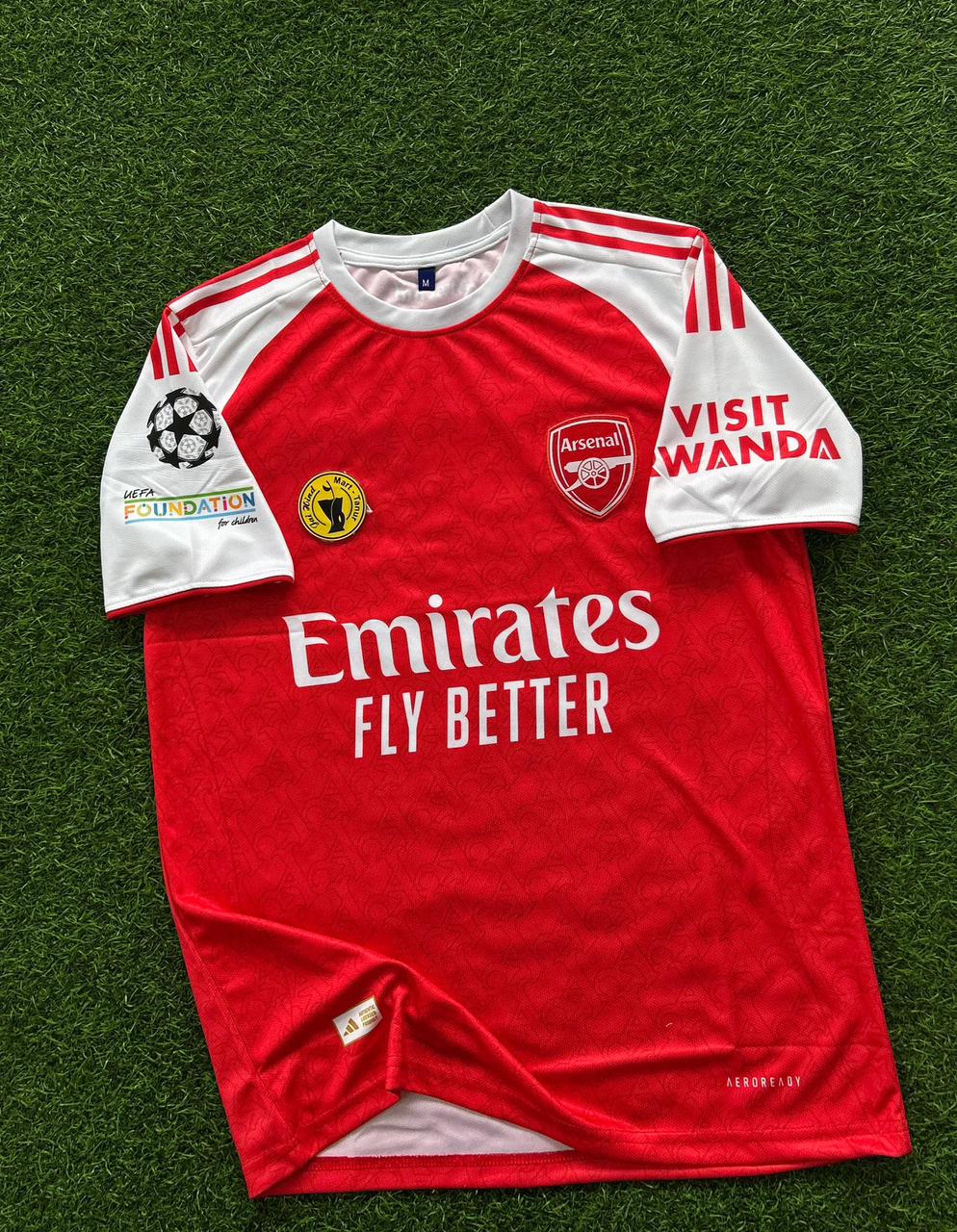 ARSENAL 2025-26 HOME KIT.HALFSLEEVE EMBROIDERY