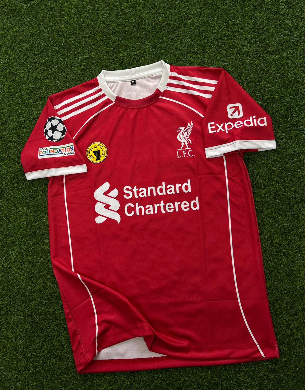 LIVERPOOL 2025-26 SEASON HOME KIT. HALFSLEEVE SUBLIMATION
