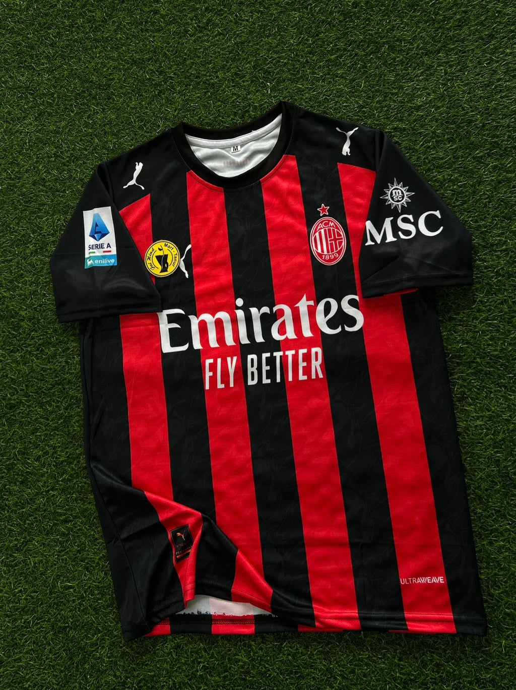 AC MILAN 2025-26 HOME KIT. HALFSLEEVE SUBLIMATION