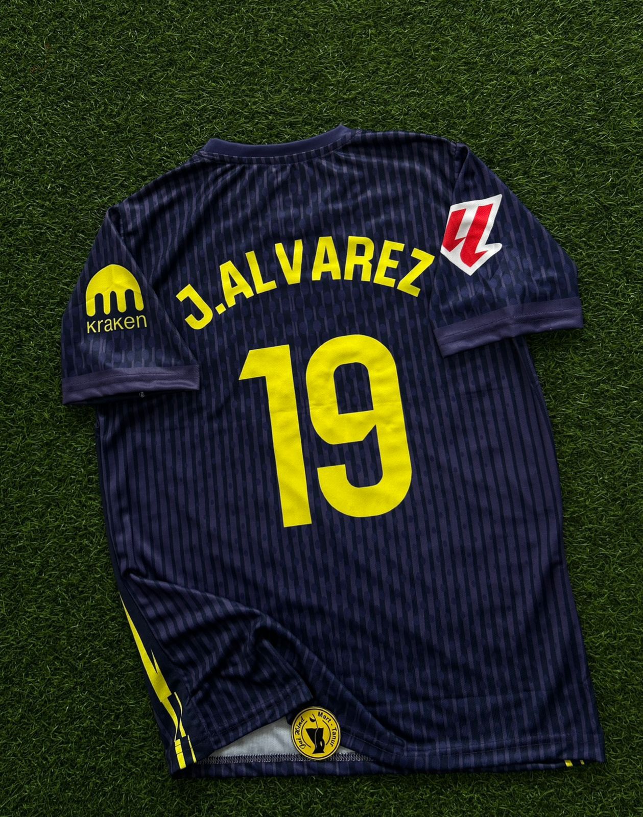 ATLETICO MADRID 2025-26 SEASON AWAY KIT. HALFSLEEVE SUBLIMATION