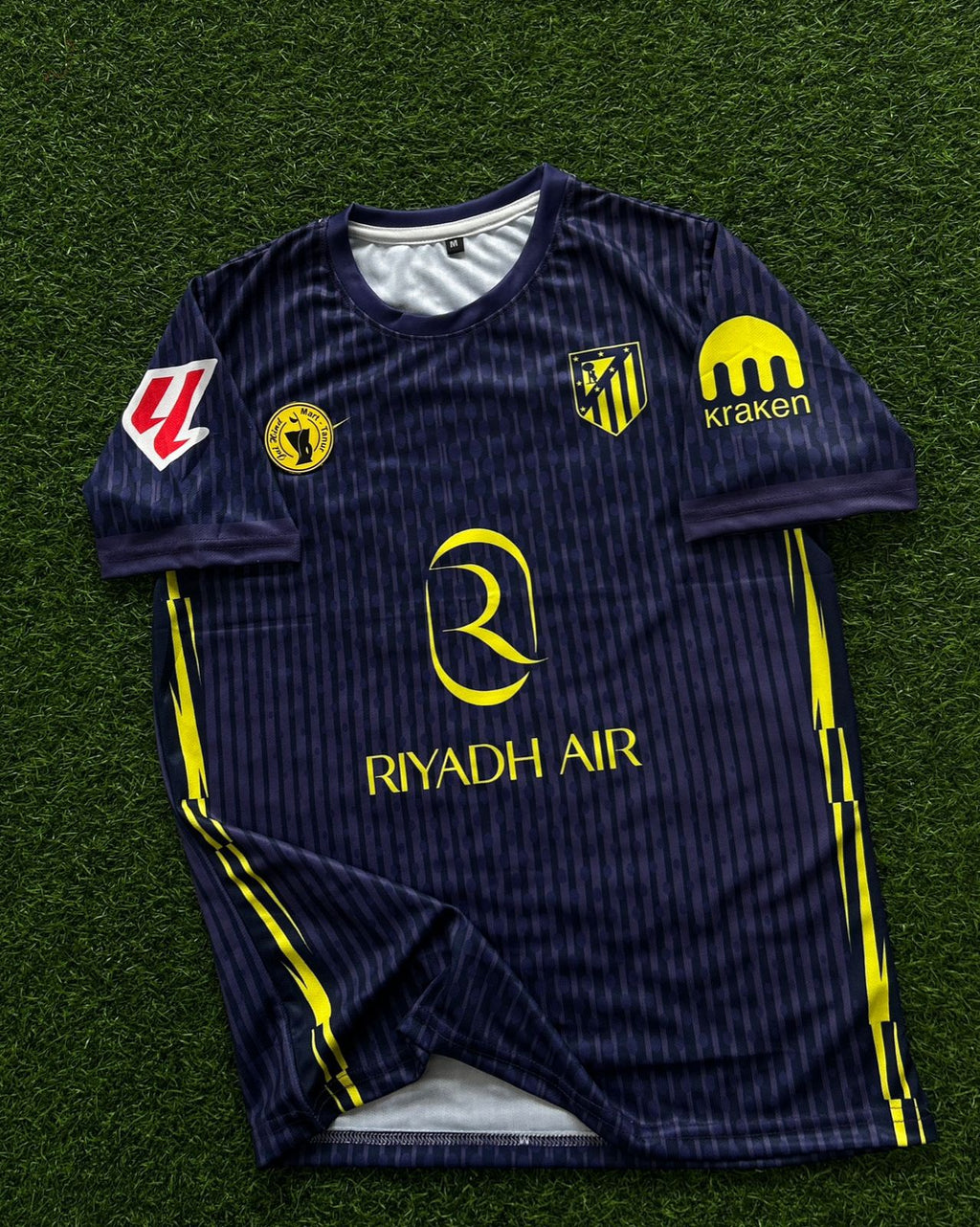ATLETICO MADRID 2025-26 SEASON AWAY KIT. HALFSLEEVE SUBLIMATION