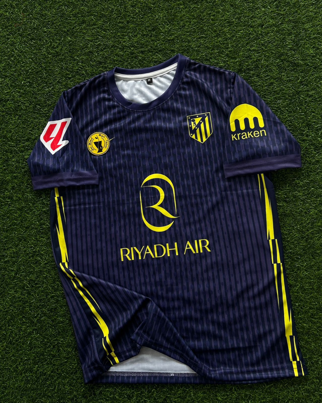 ATLETICO MADRID 2025-26 SEASON AWAY KIT. HALFSLEEVE SUBLIMATION