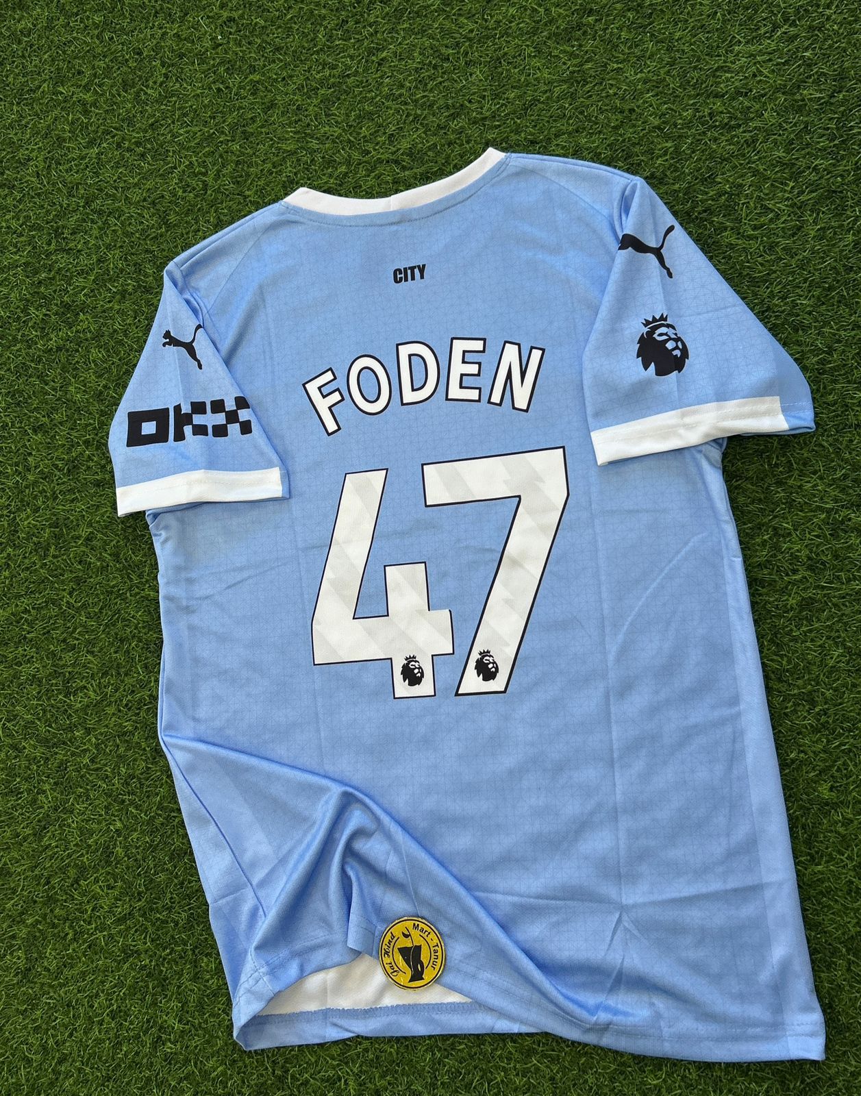 MAN CITY 2025-26 SEASON HOME KIT. HALFSLEEVE SUBLIMATION